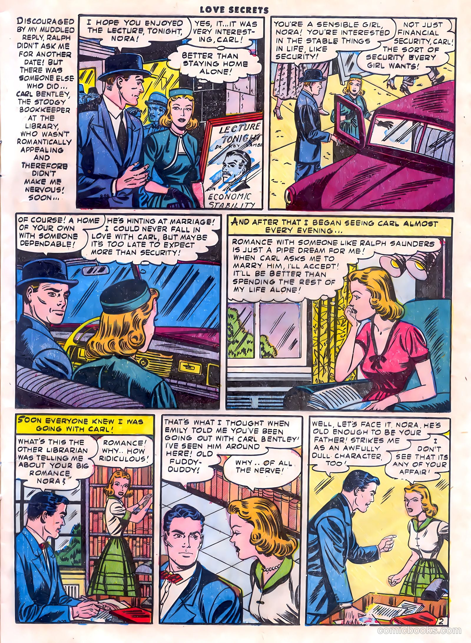 Love Secrets #35 (1953) — page 13 of 36