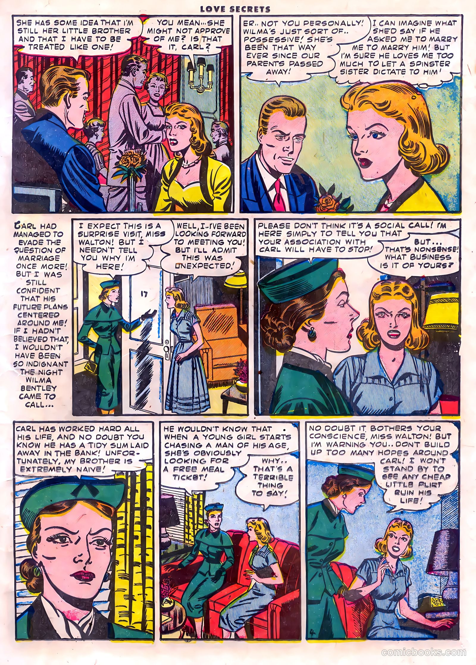 Love Secrets #35 (1953) — page 15 of 36