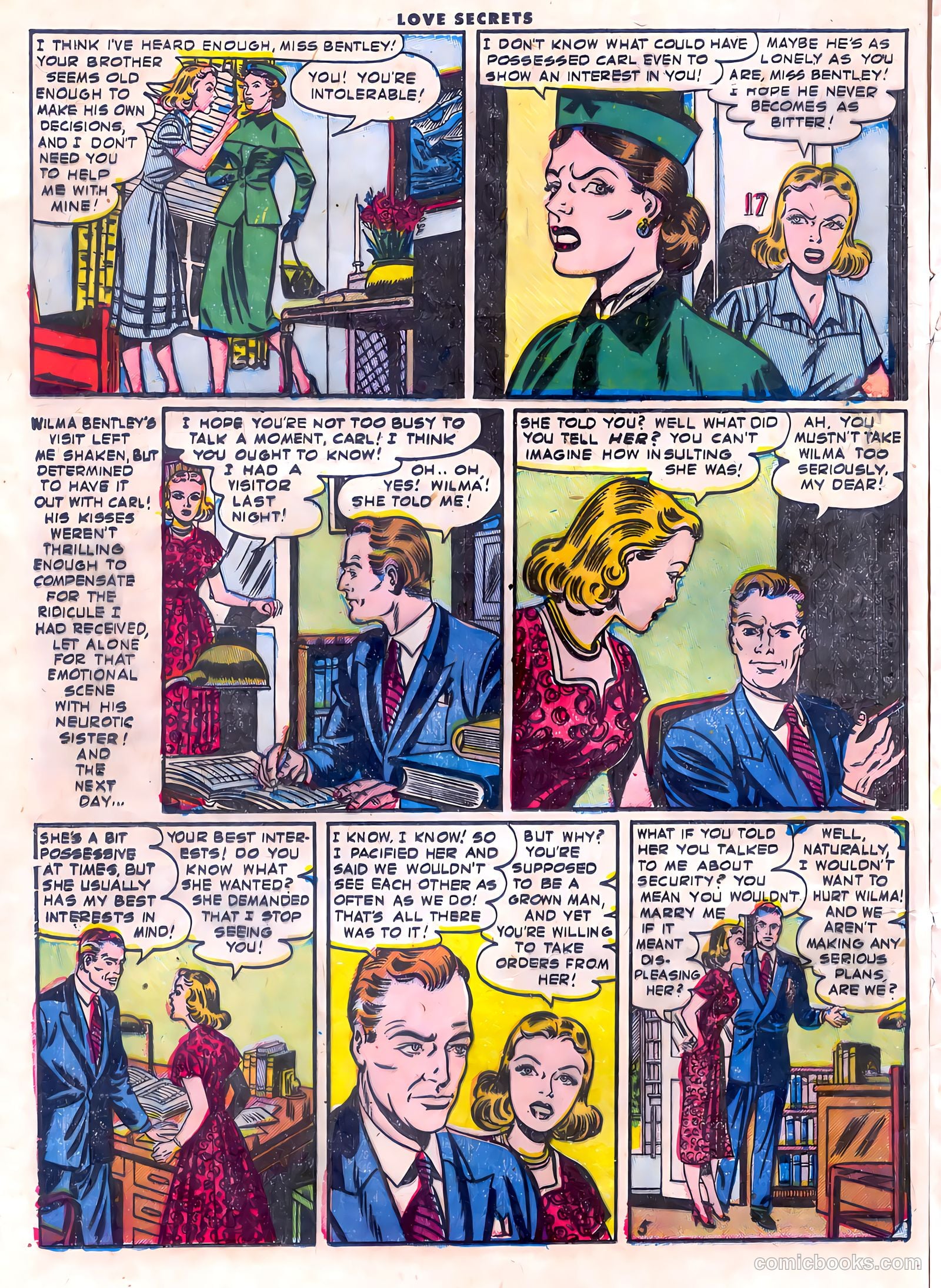 Love Secrets #35 (1953) — page 16 of 36