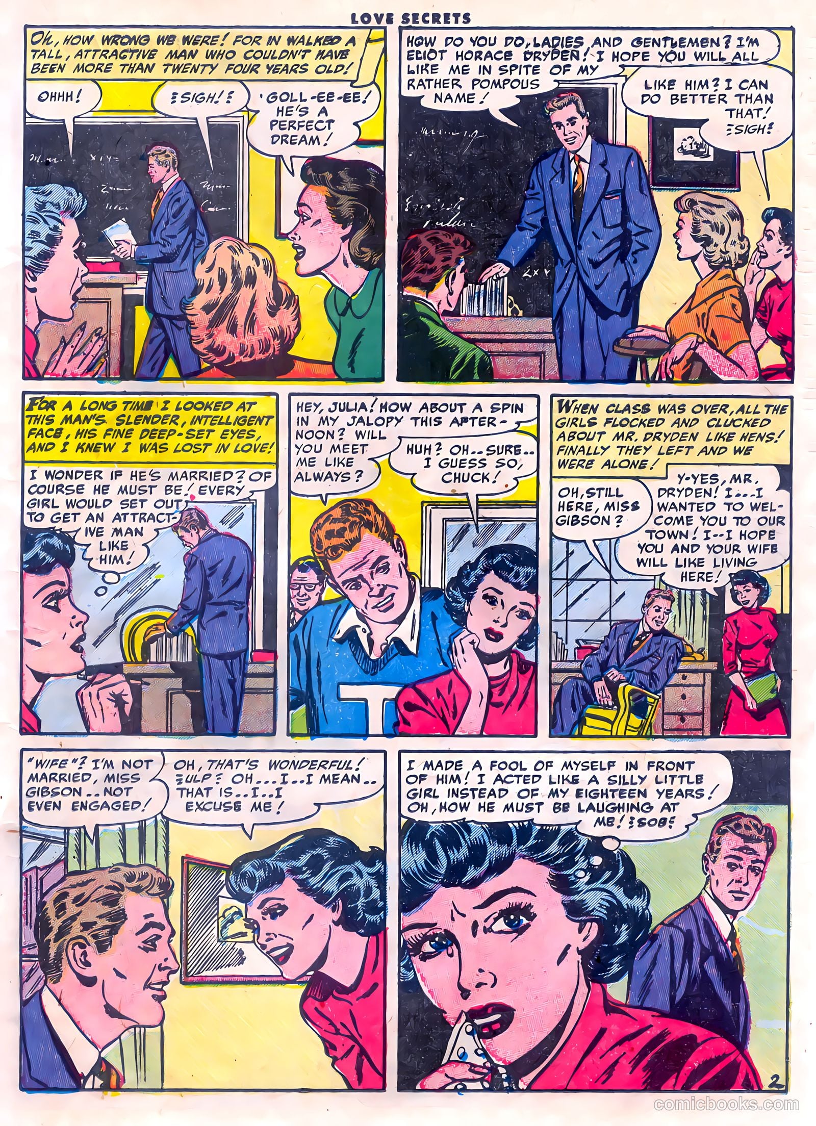Love Secrets #35 (1953) — page 19 of 36