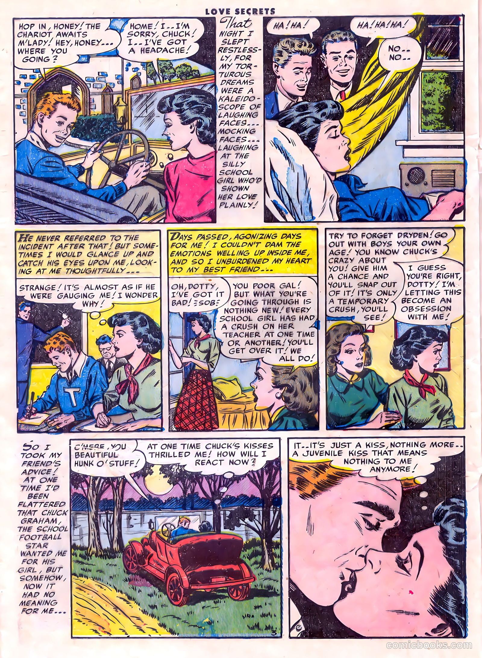 Love Secrets #35 (1953) — page 20 of 36