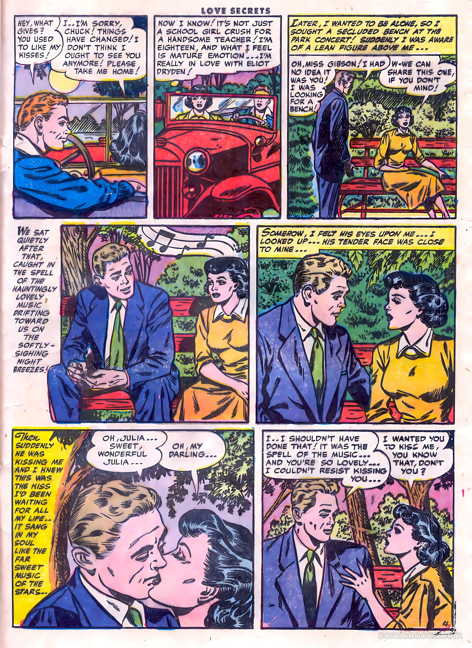 Love Secrets #35 (1953) — page 21 of 36