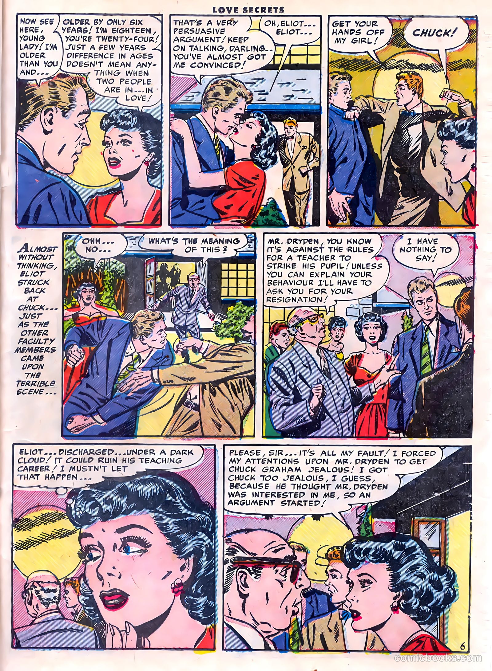 Love Secrets #35 (1953) — page 23 of 36