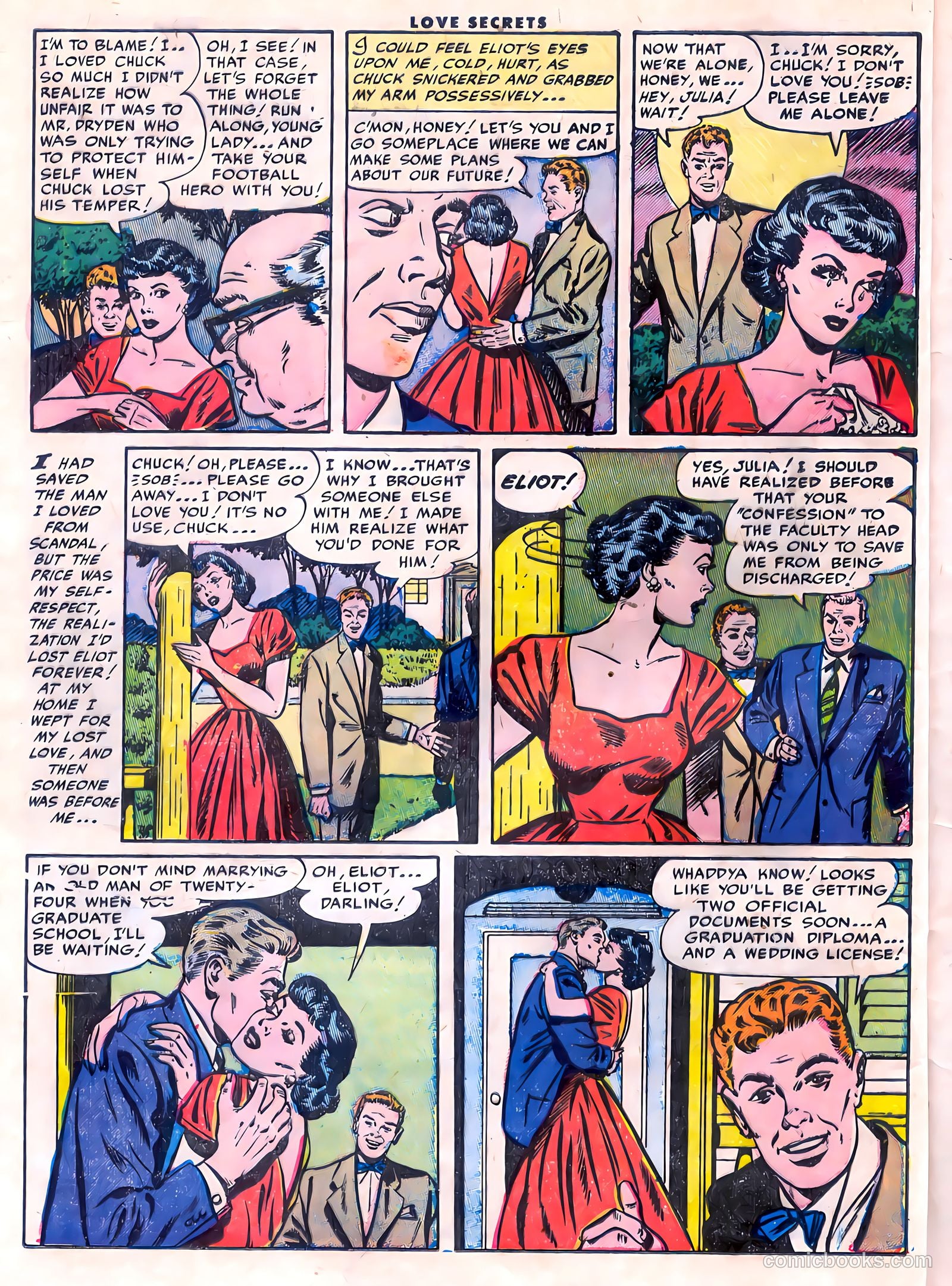 Love Secrets #35 (1953) — page 24 of 36
