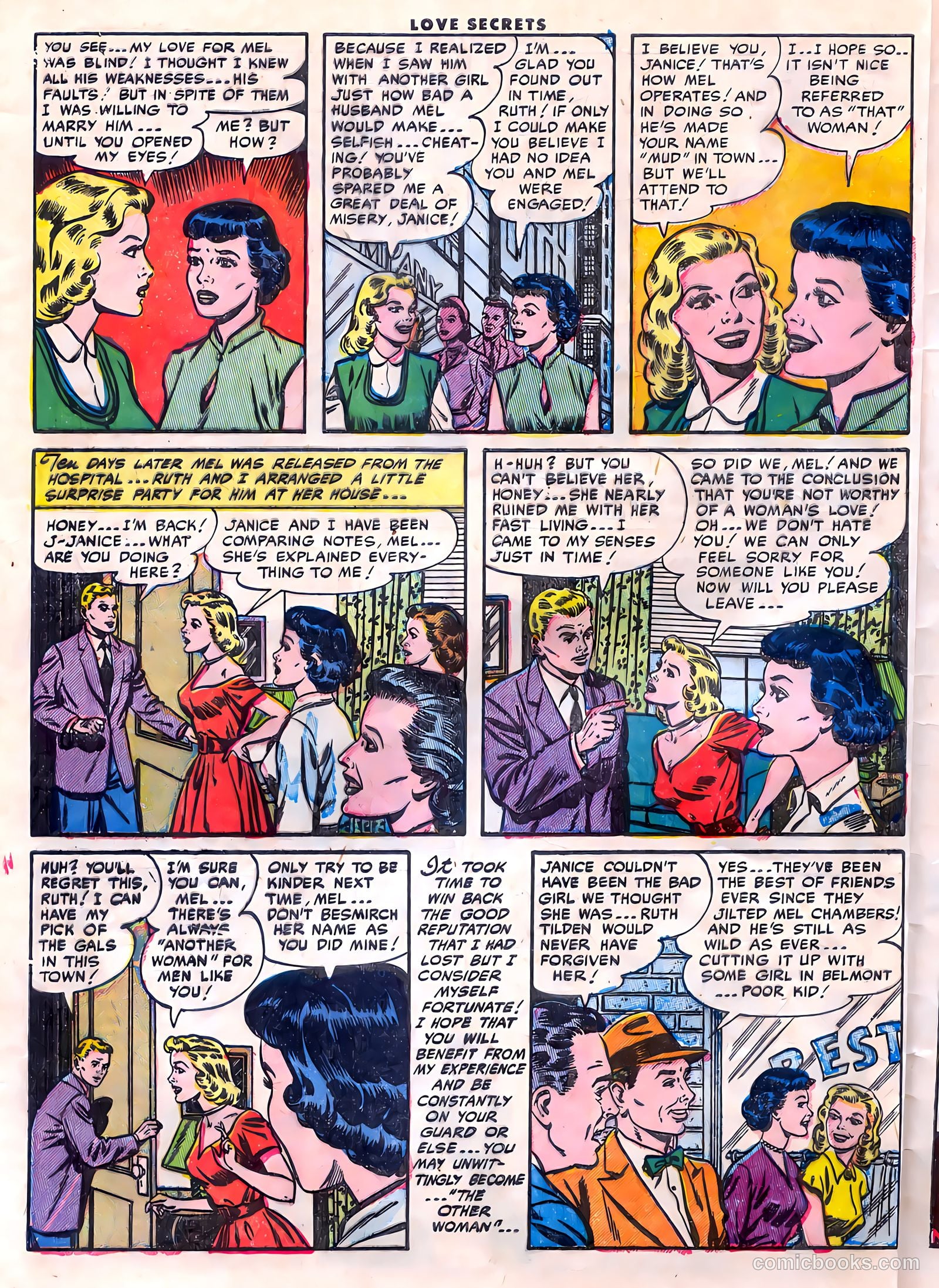 Love Secrets #35 (1953) — page 32 of 36