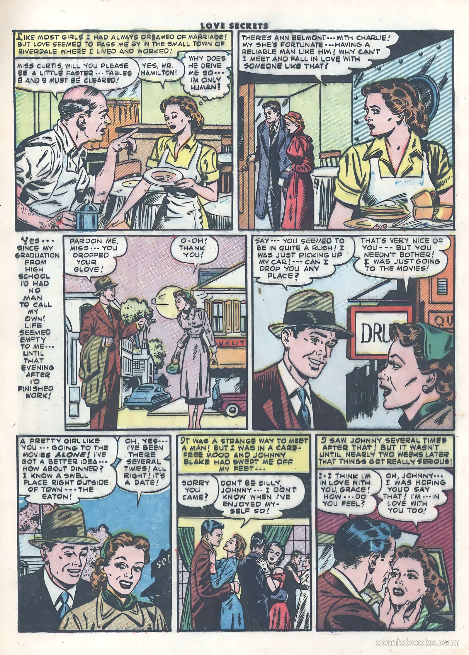 Love Secrets #36 (1954) — page 4 of 36