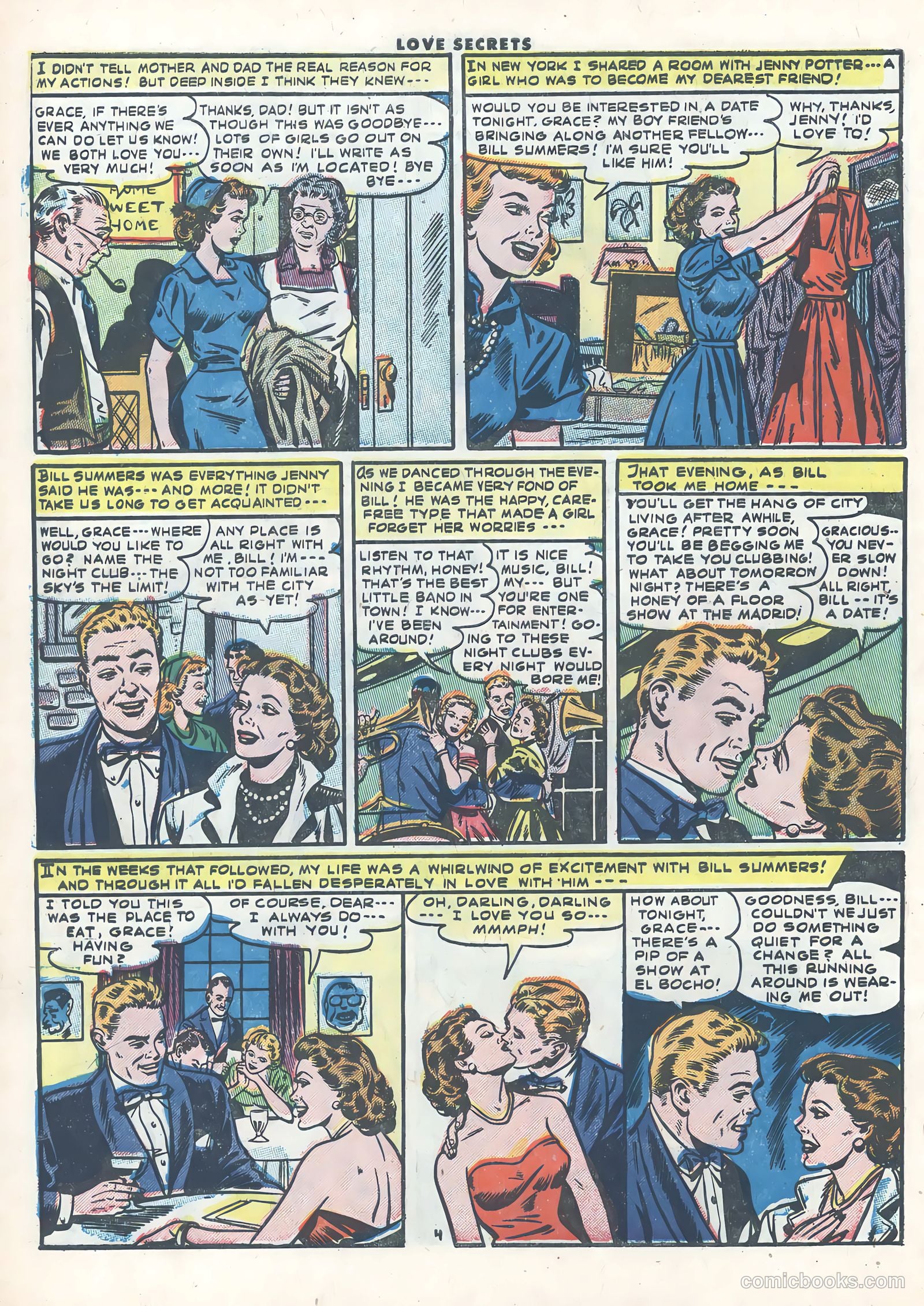 Love Secrets #36 (1954) — page 6 of 36