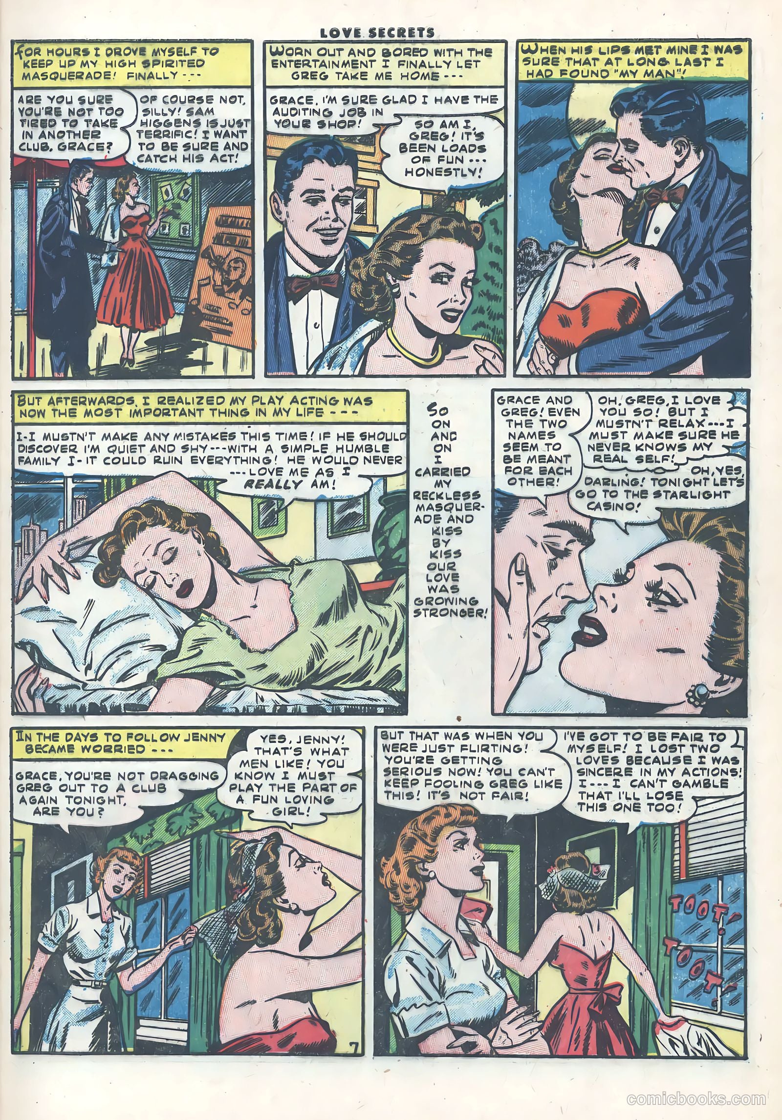 Love Secrets #36 (1954) — page 9 of 36