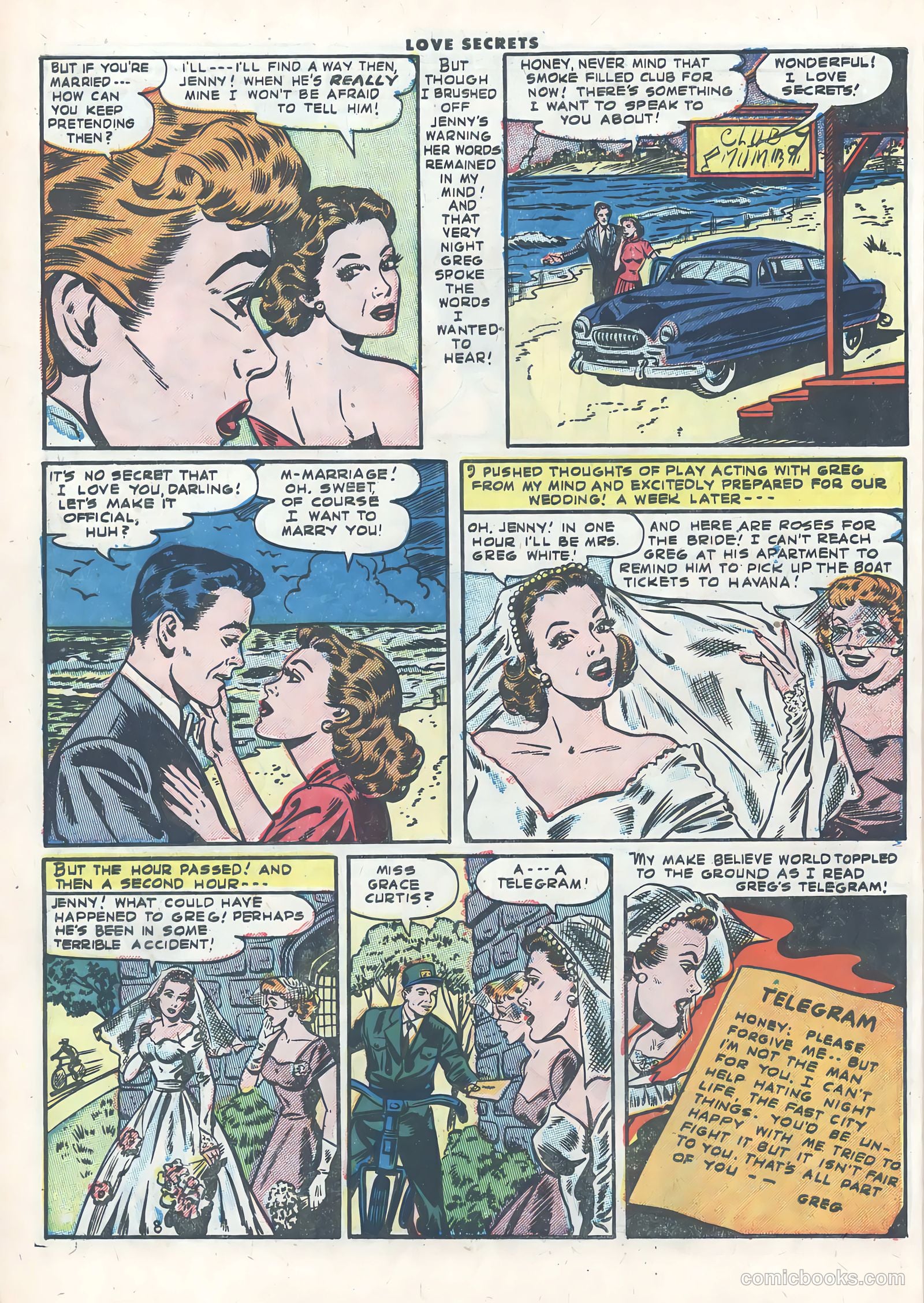 Love Secrets #36 (1954) — page 10 of 36