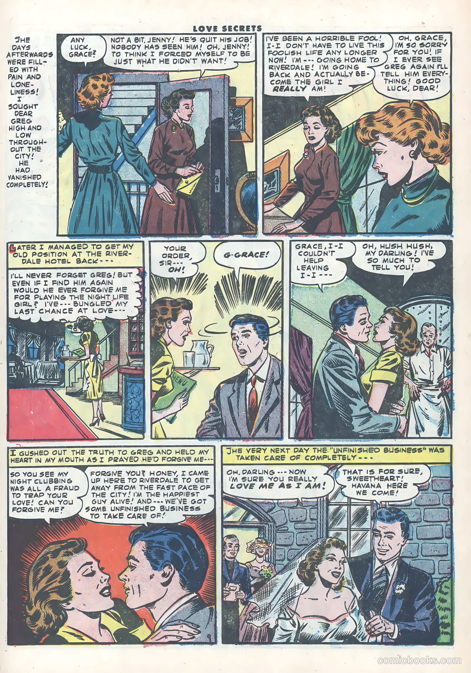 Love Secrets #36 (1954) — page 11 of 36