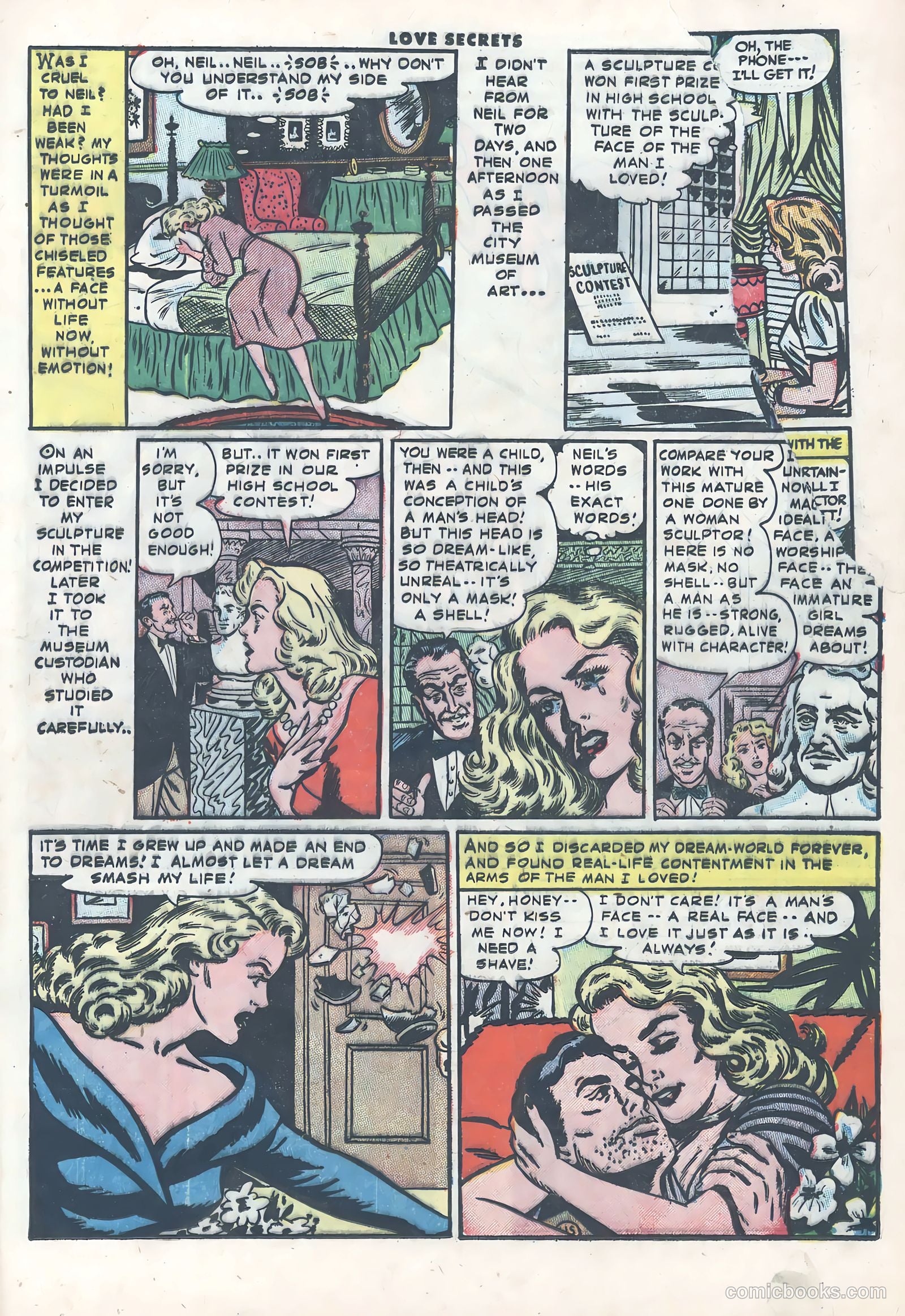 Love Secrets #36 (1954) — page 17 of 36