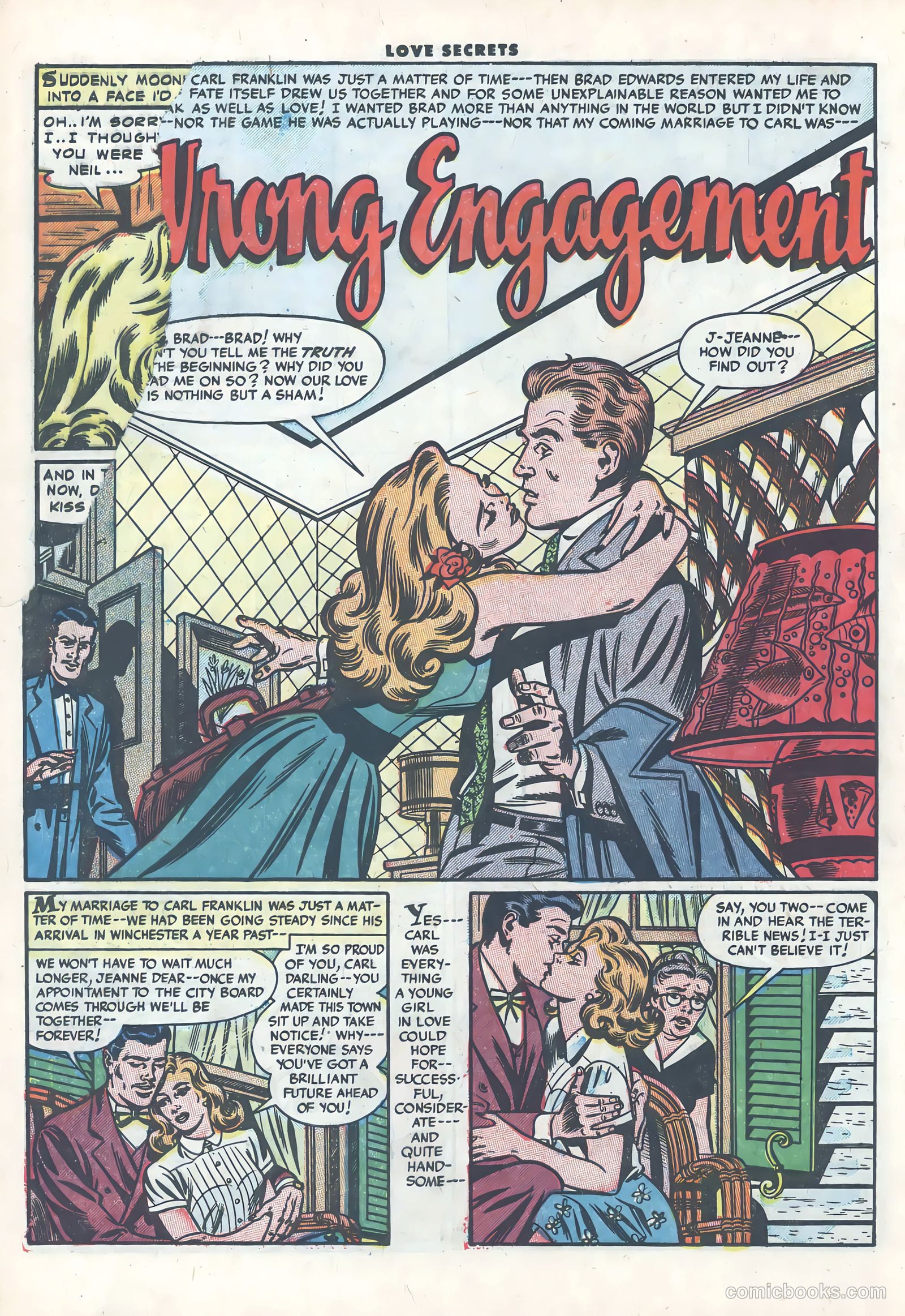 Love Secrets #36 (1954) — page 18 of 36