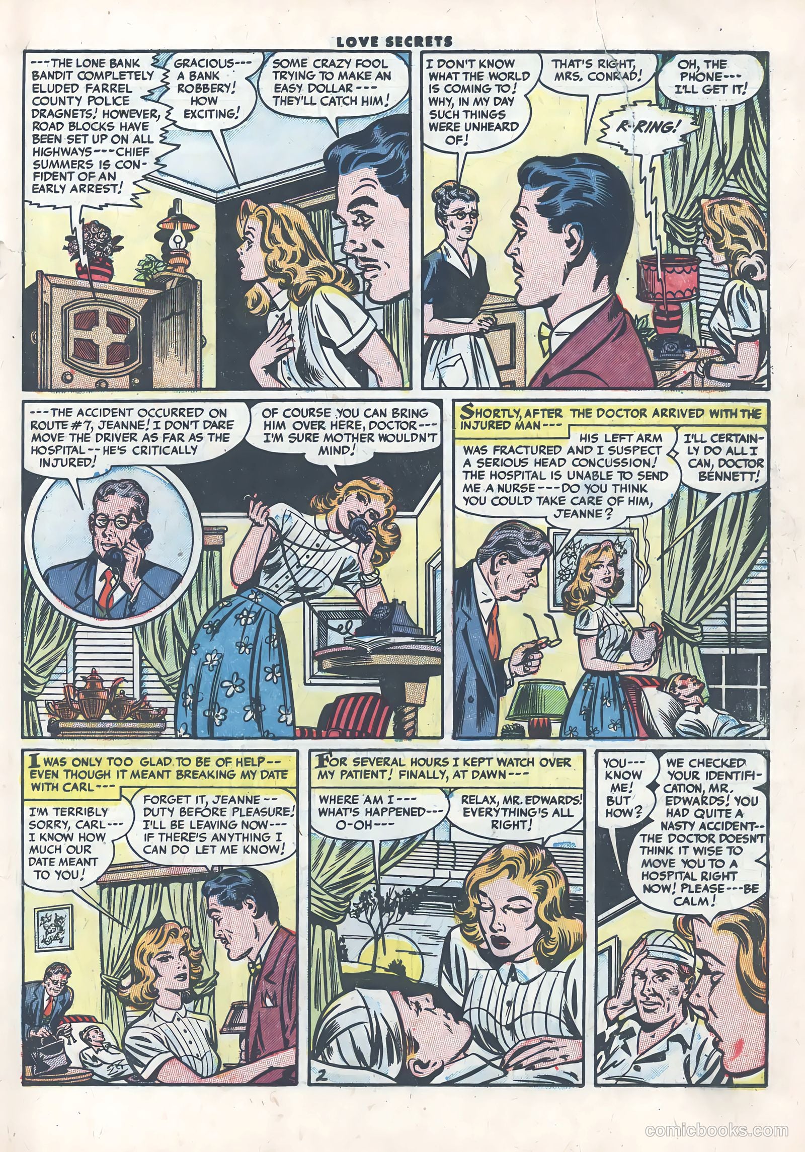 Love Secrets #36 (1954) — page 19 of 36