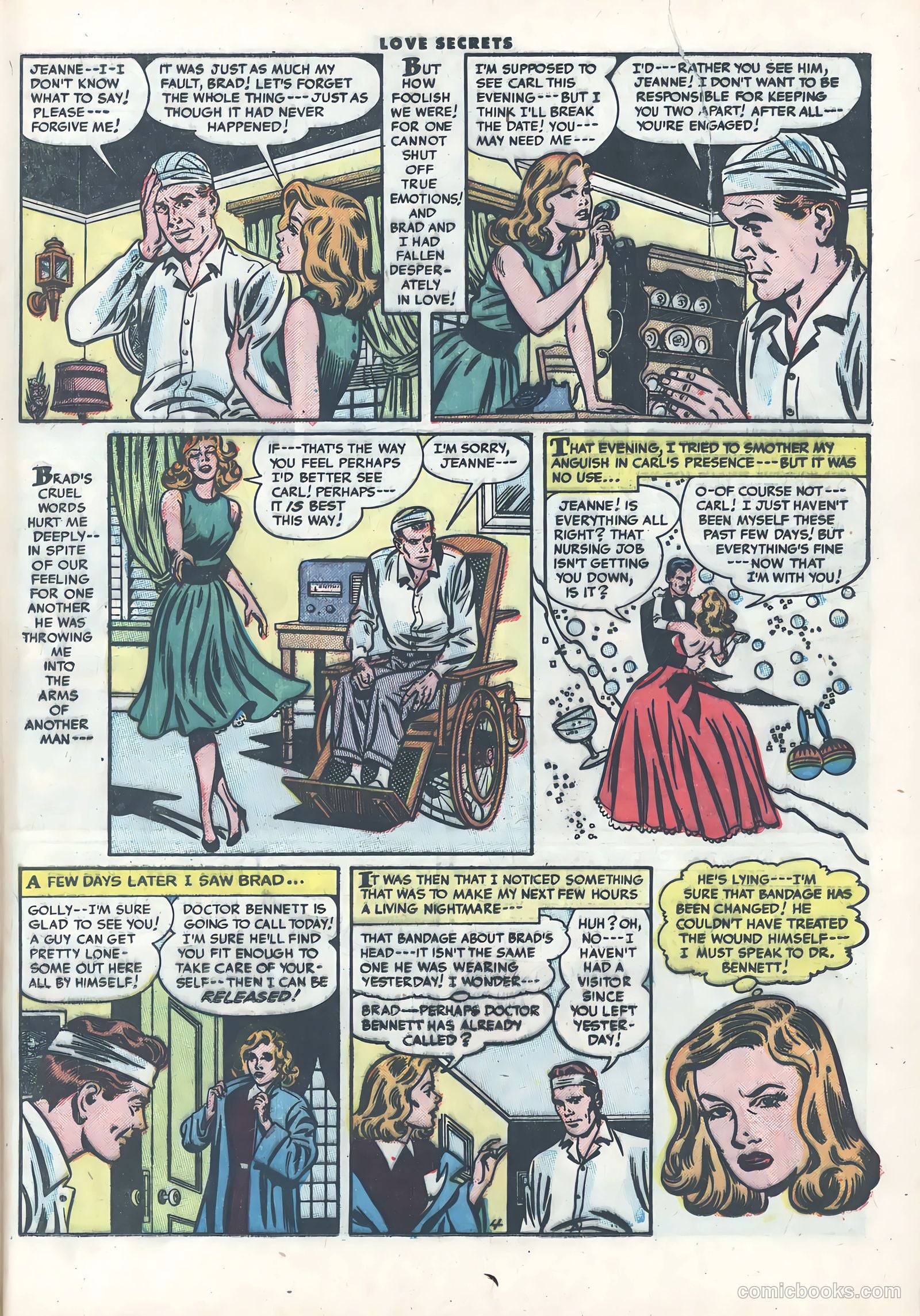 Love Secrets #36 (1954) — page 21 of 36