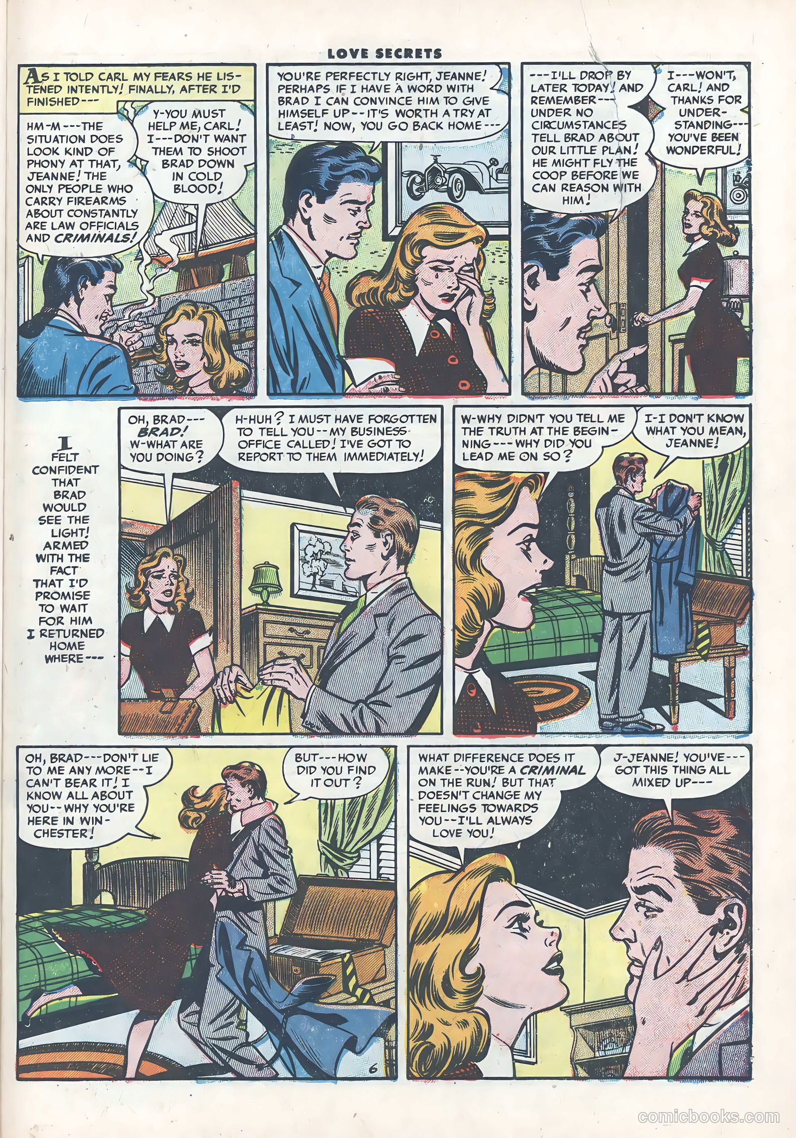 Love Secrets #36 (1954) — page 23 of 36