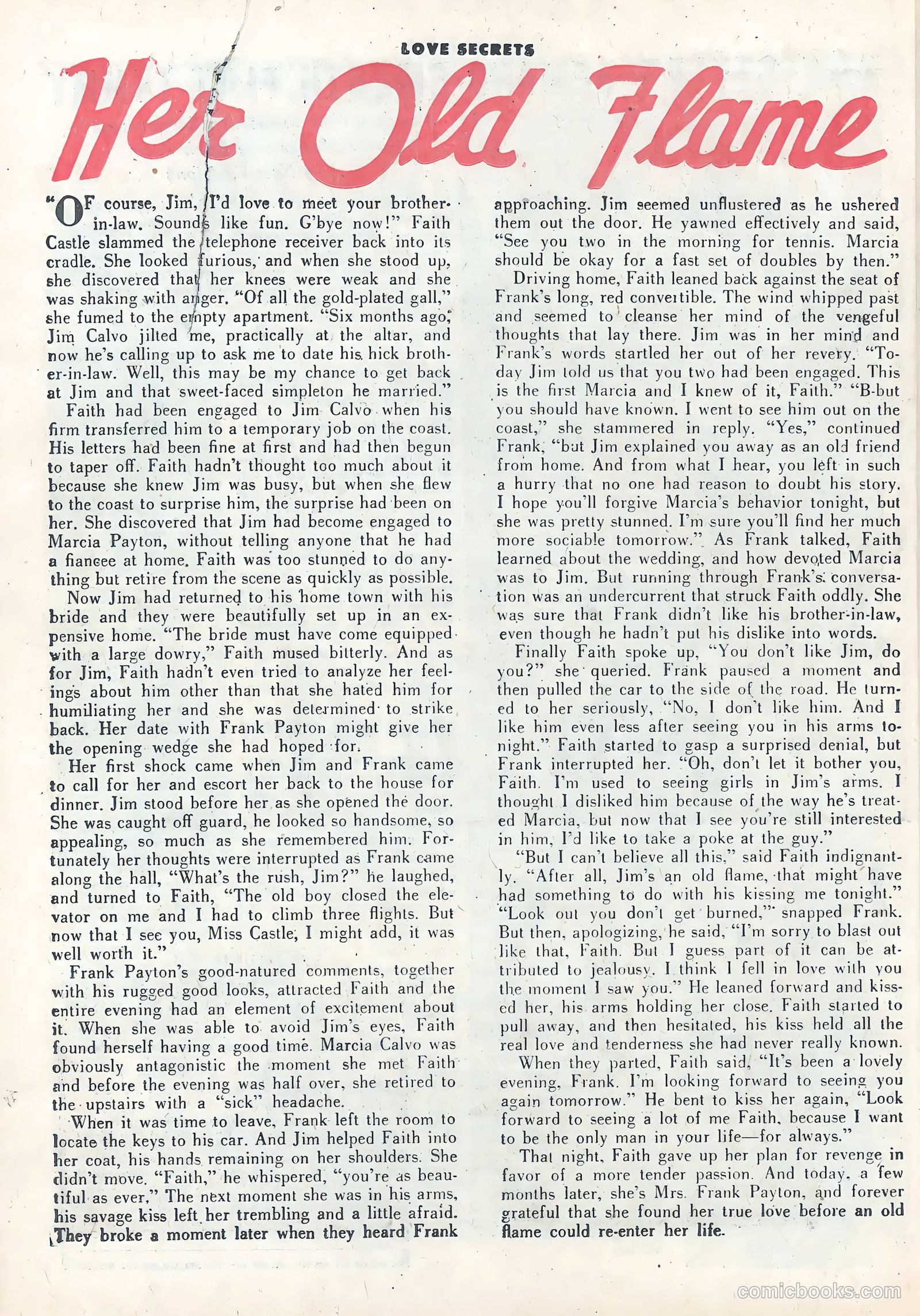 Love Secrets #36 (1954) — page 26 of 36