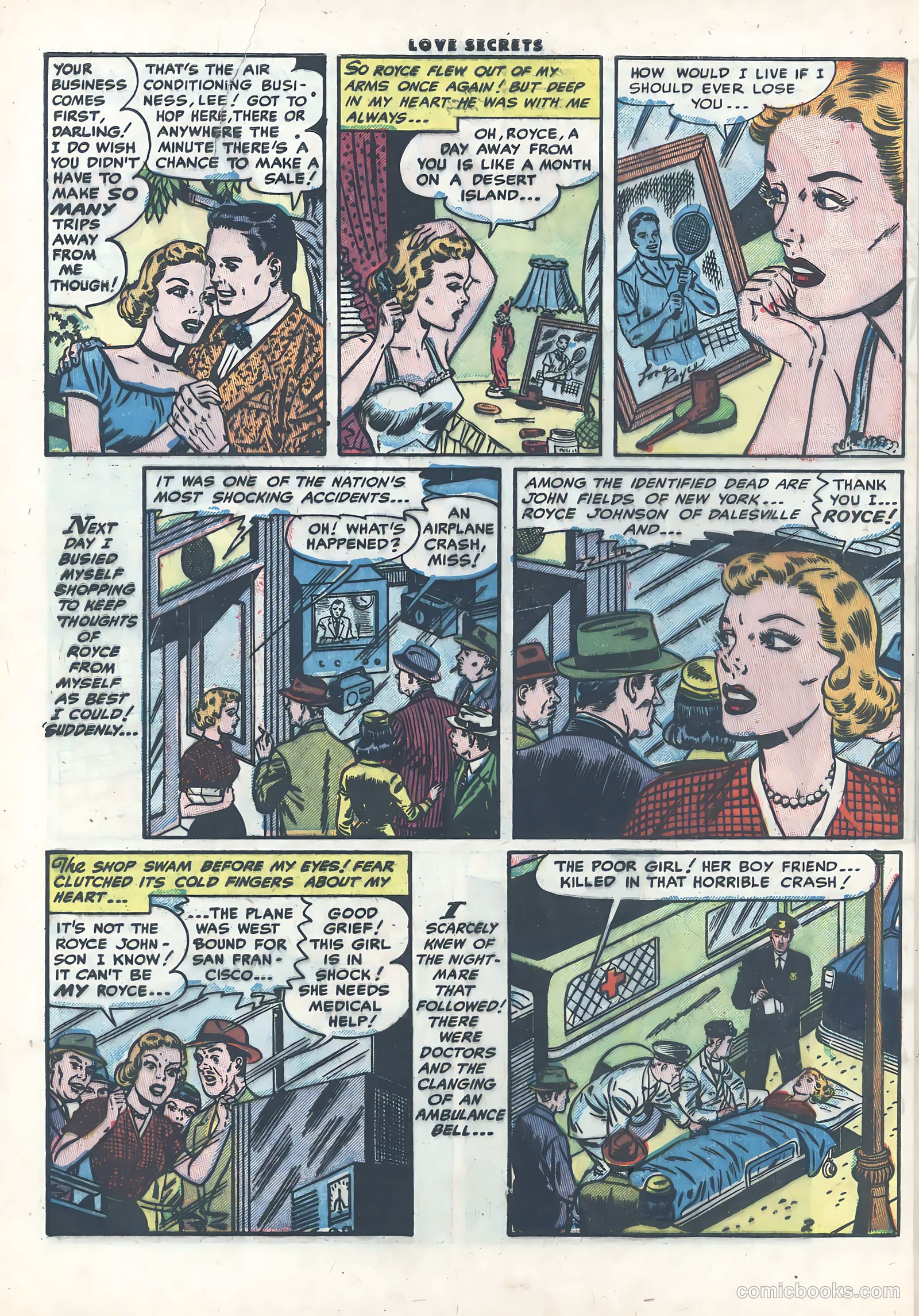 Love Secrets #36 (1954) — page 28 of 36