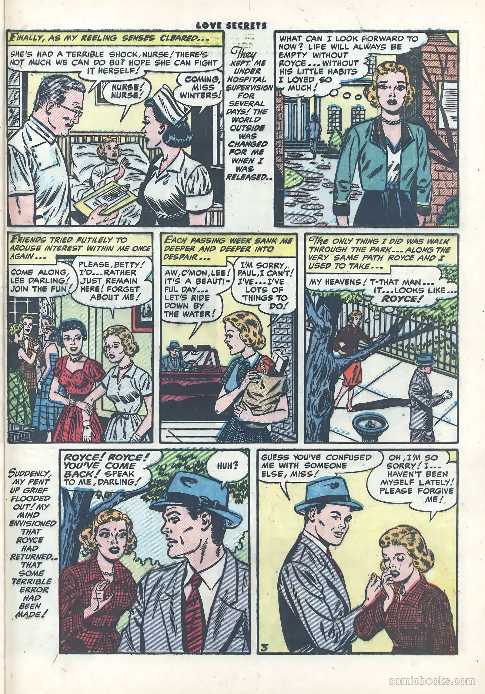 Love Secrets #36 (1954) — page 29 of 36