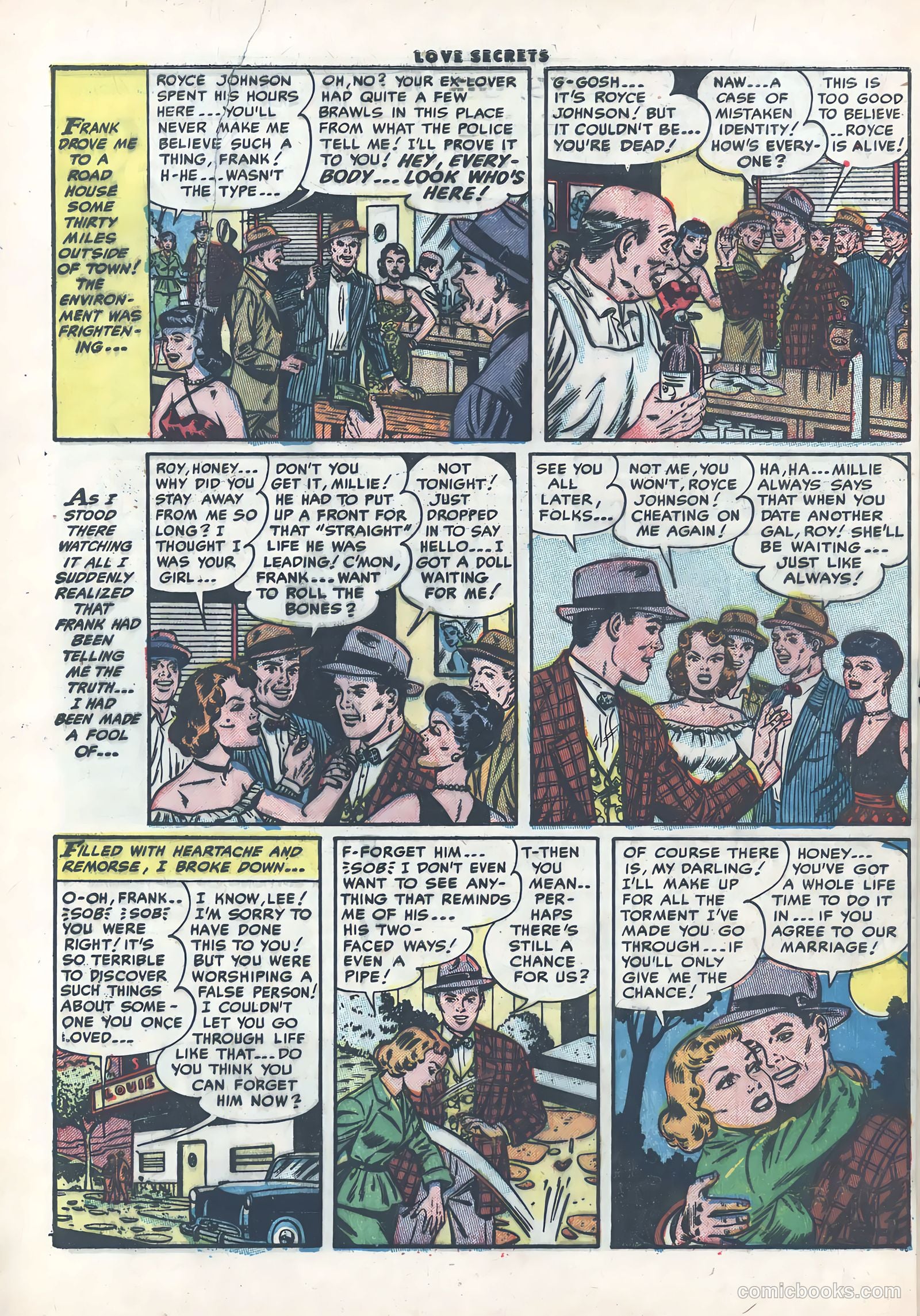 Love Secrets #36 (1954) — page 32 of 36