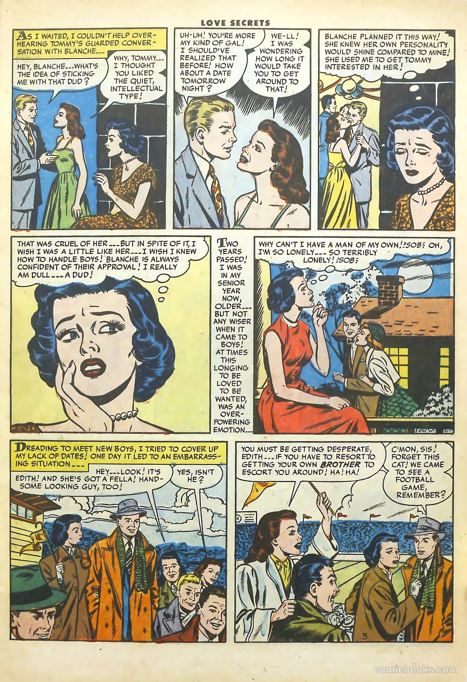 Love Secrets #37 (1954) — page 6 of 37