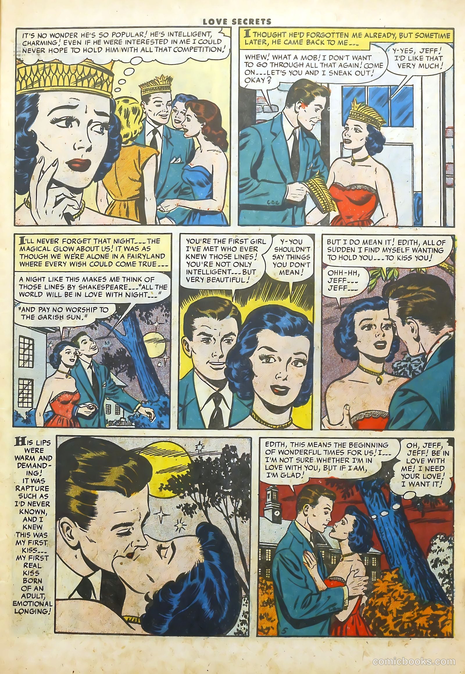 Love Secrets #37 (1954) — page 8 of 37