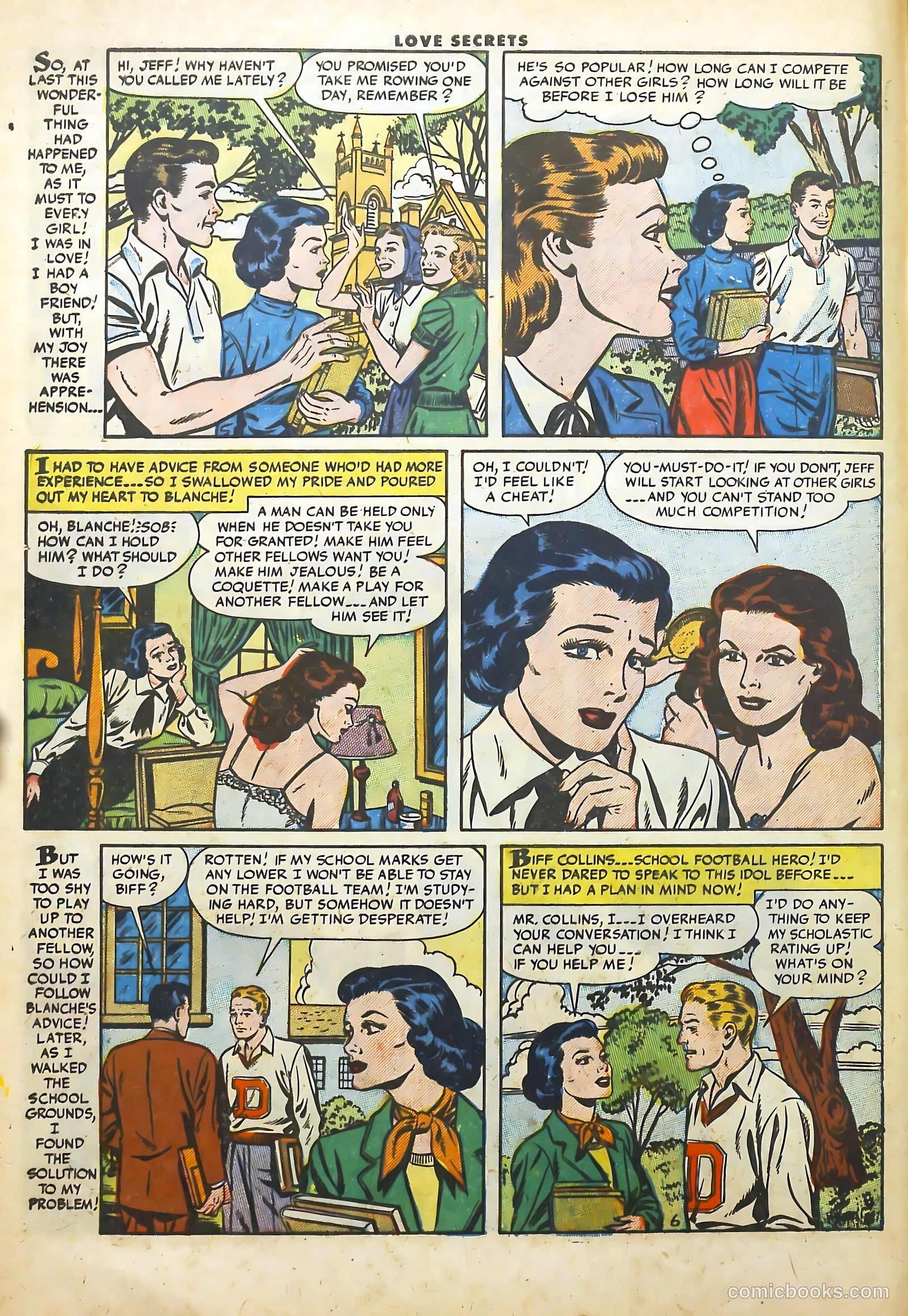 Love Secrets #37 (1954) — page 9 of 37