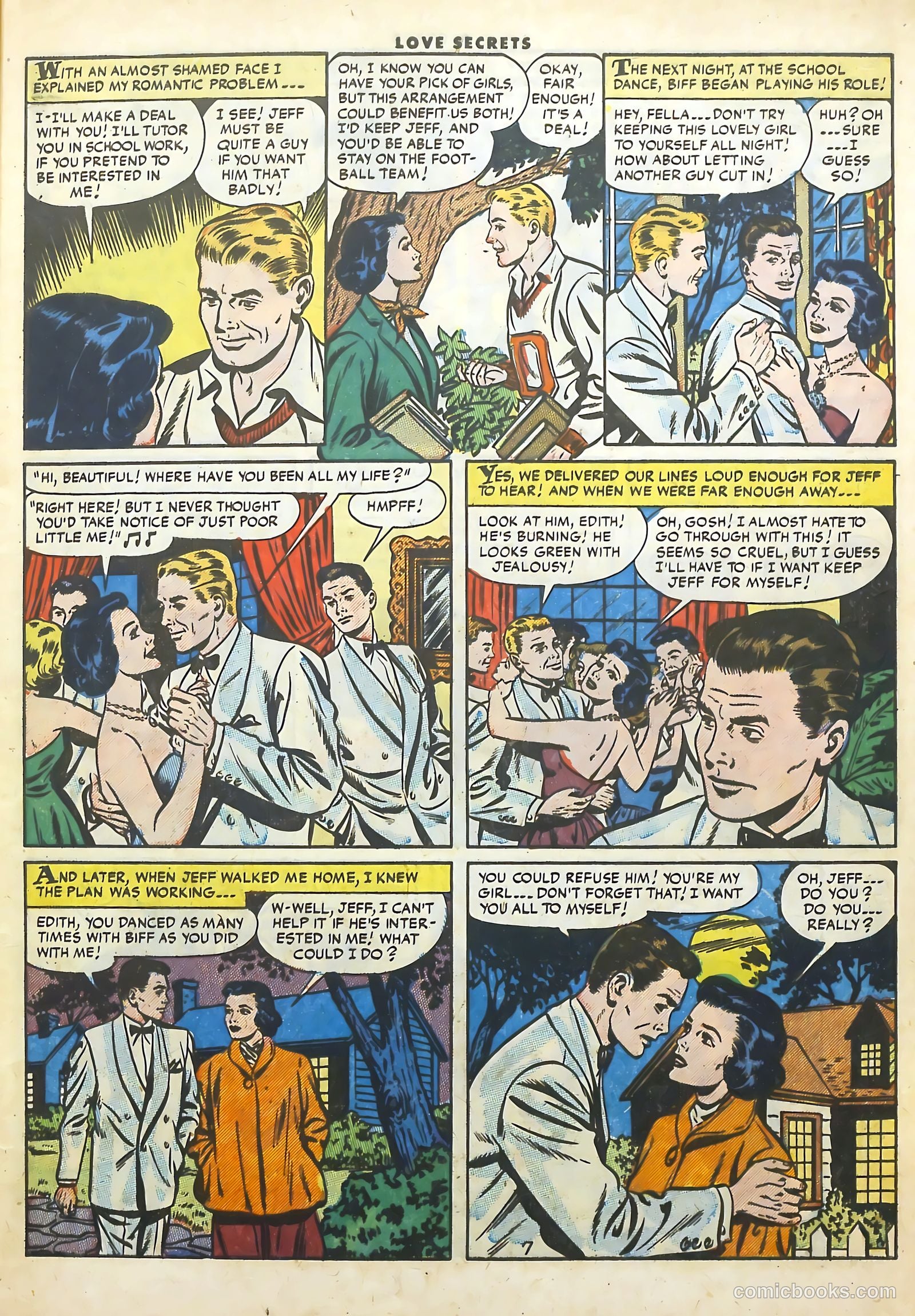 Love Secrets #37 (1954) — page 10 of 37