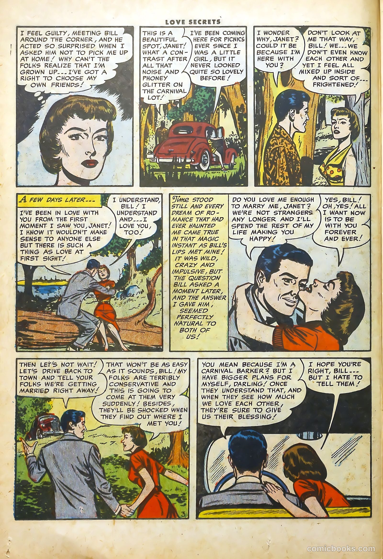 Love Secrets #37 (1954) — page 15 of 37