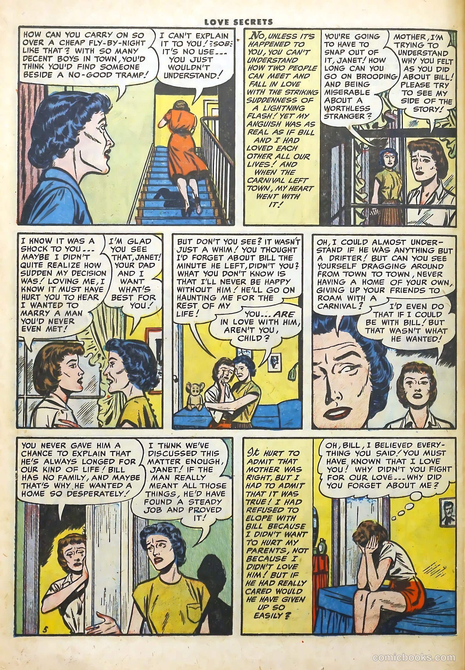 Love Secrets #37 (1954) — page 17 of 37