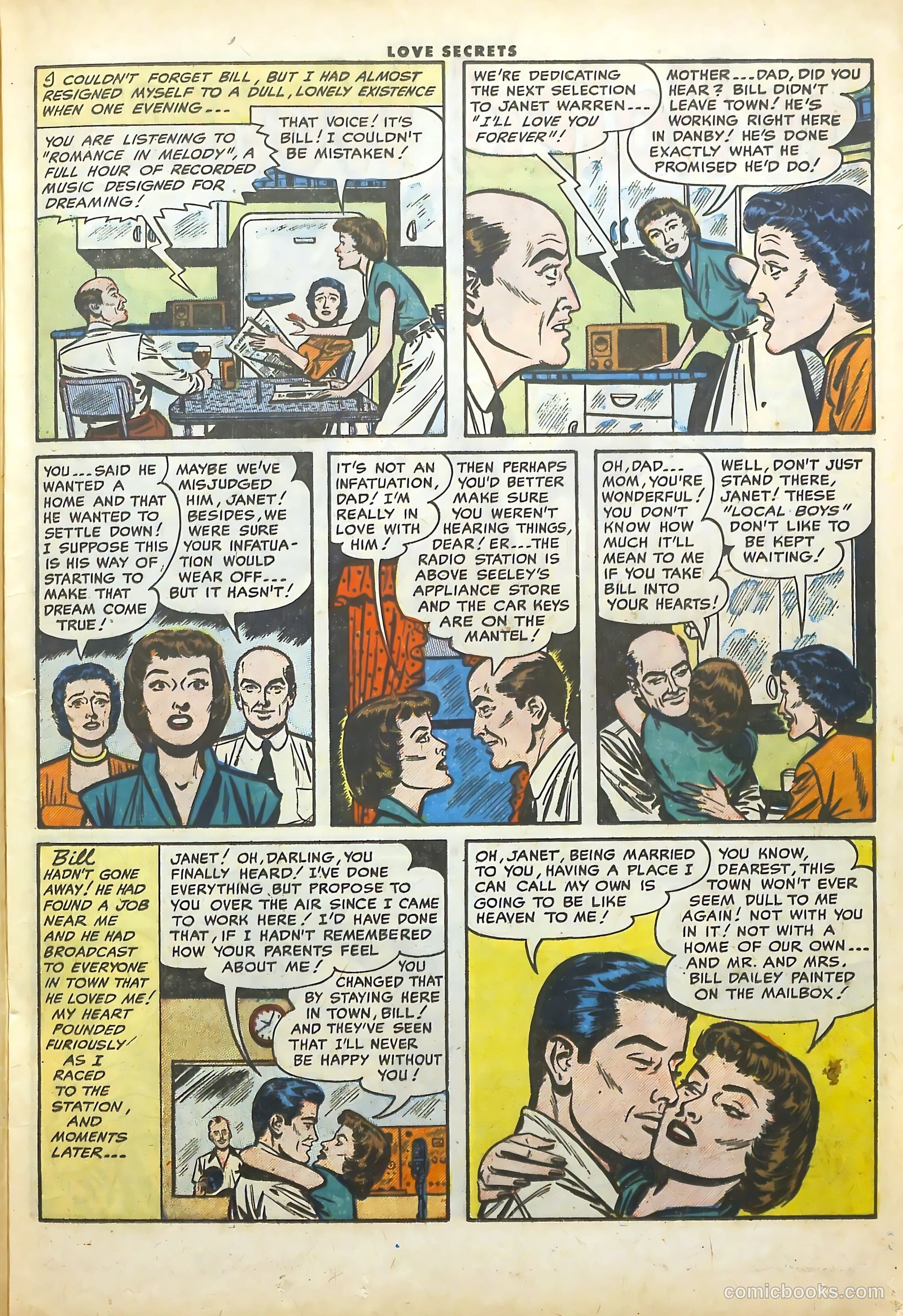 Love Secrets #37 (1954) — page 18 of 37