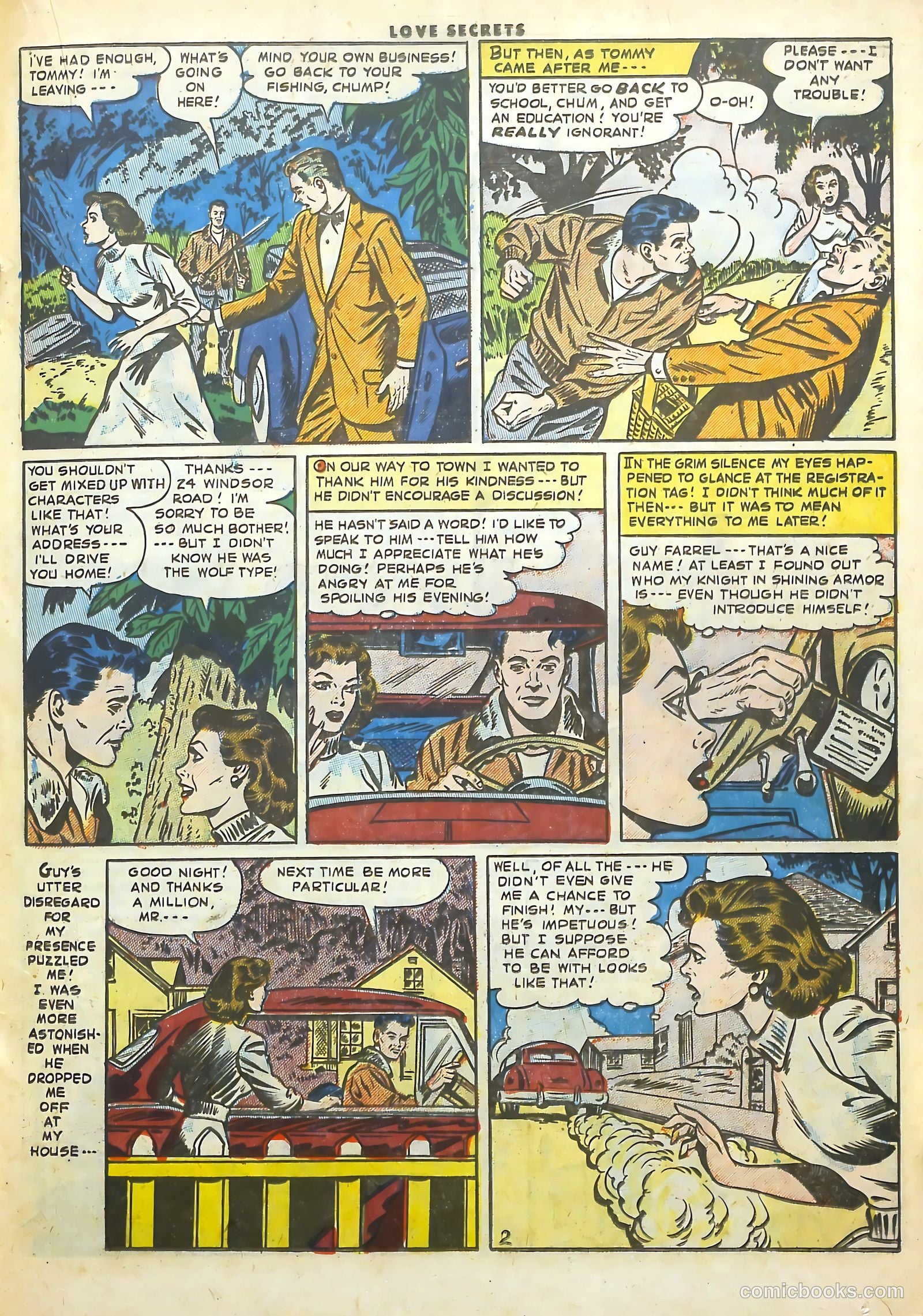 Love Secrets #37 (1954) — page 20 of 37