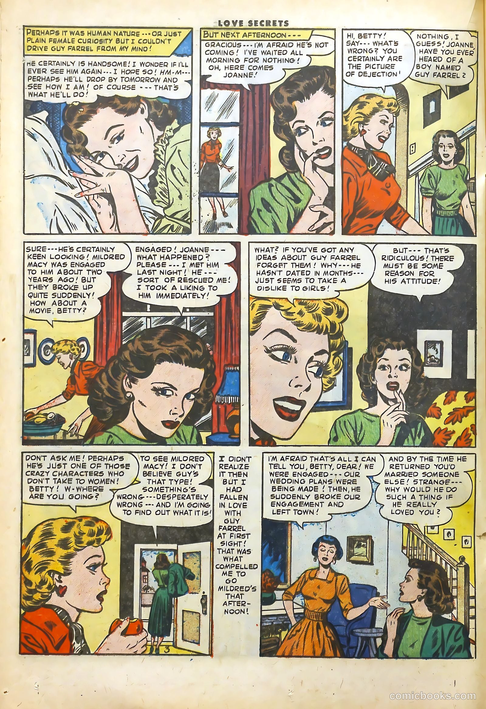 Love Secrets #37 (1954) — page 21 of 37