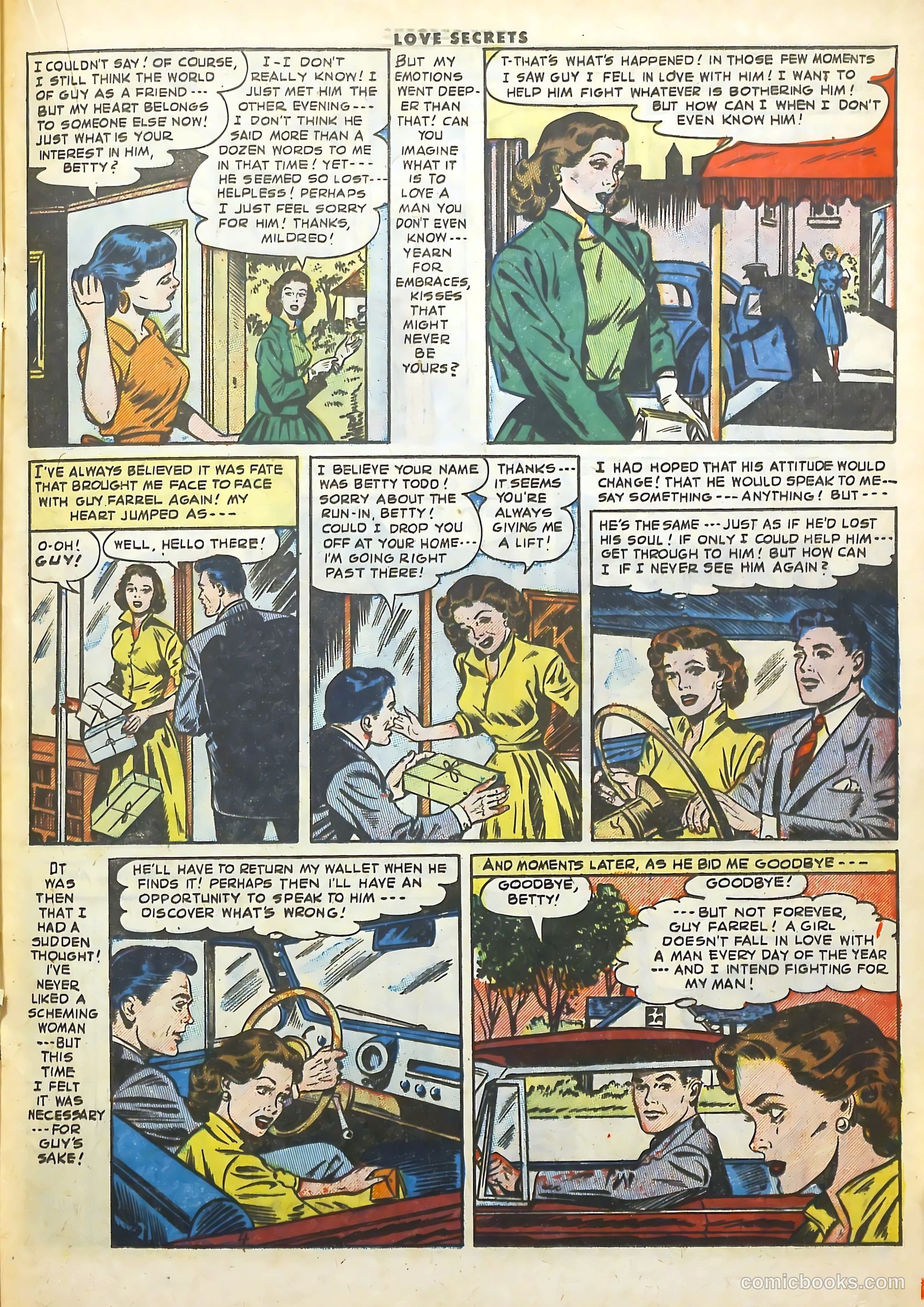 Love Secrets #37 (1954) — page 22 of 37