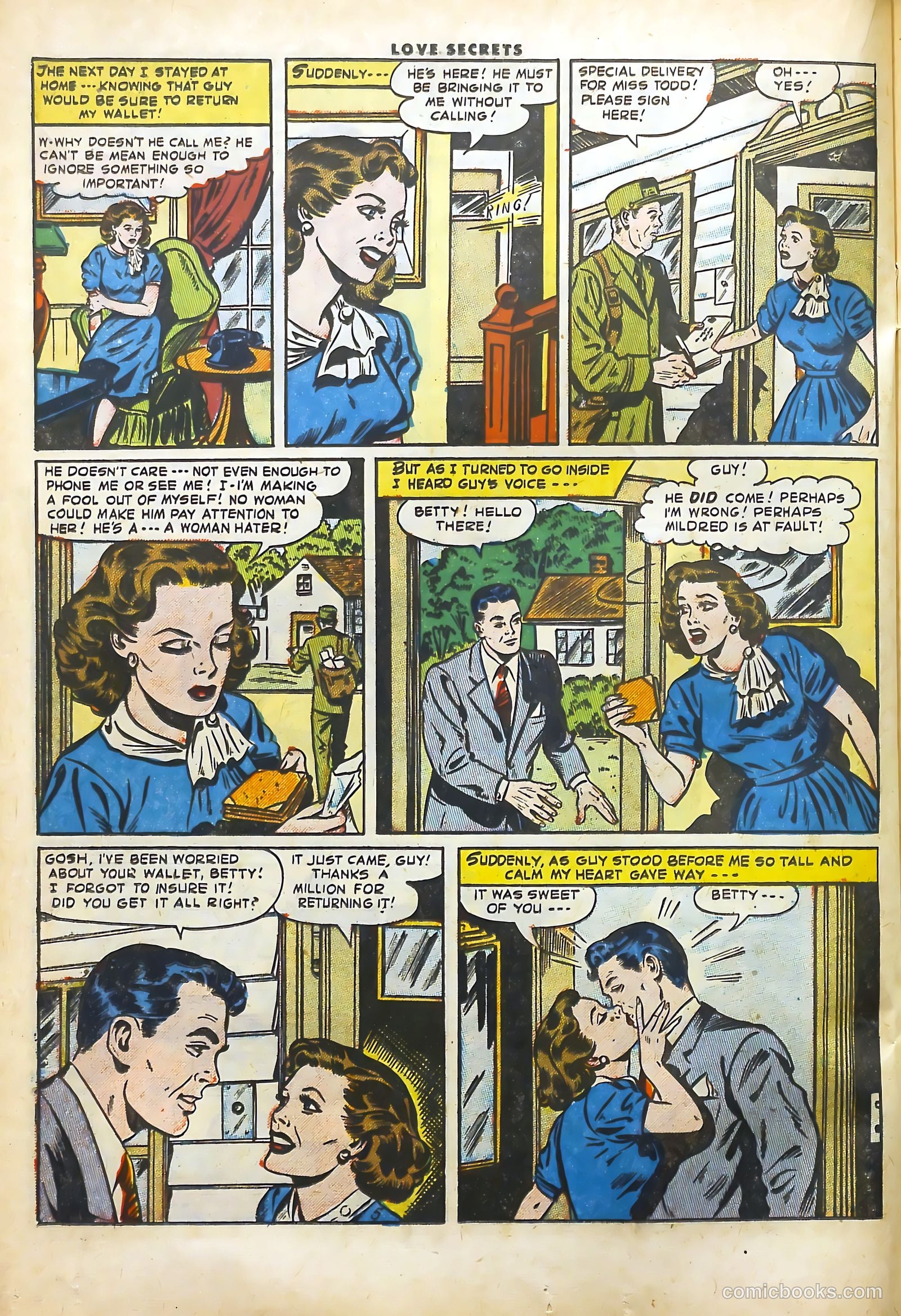 Love Secrets #37 (1954) — page 23 of 37