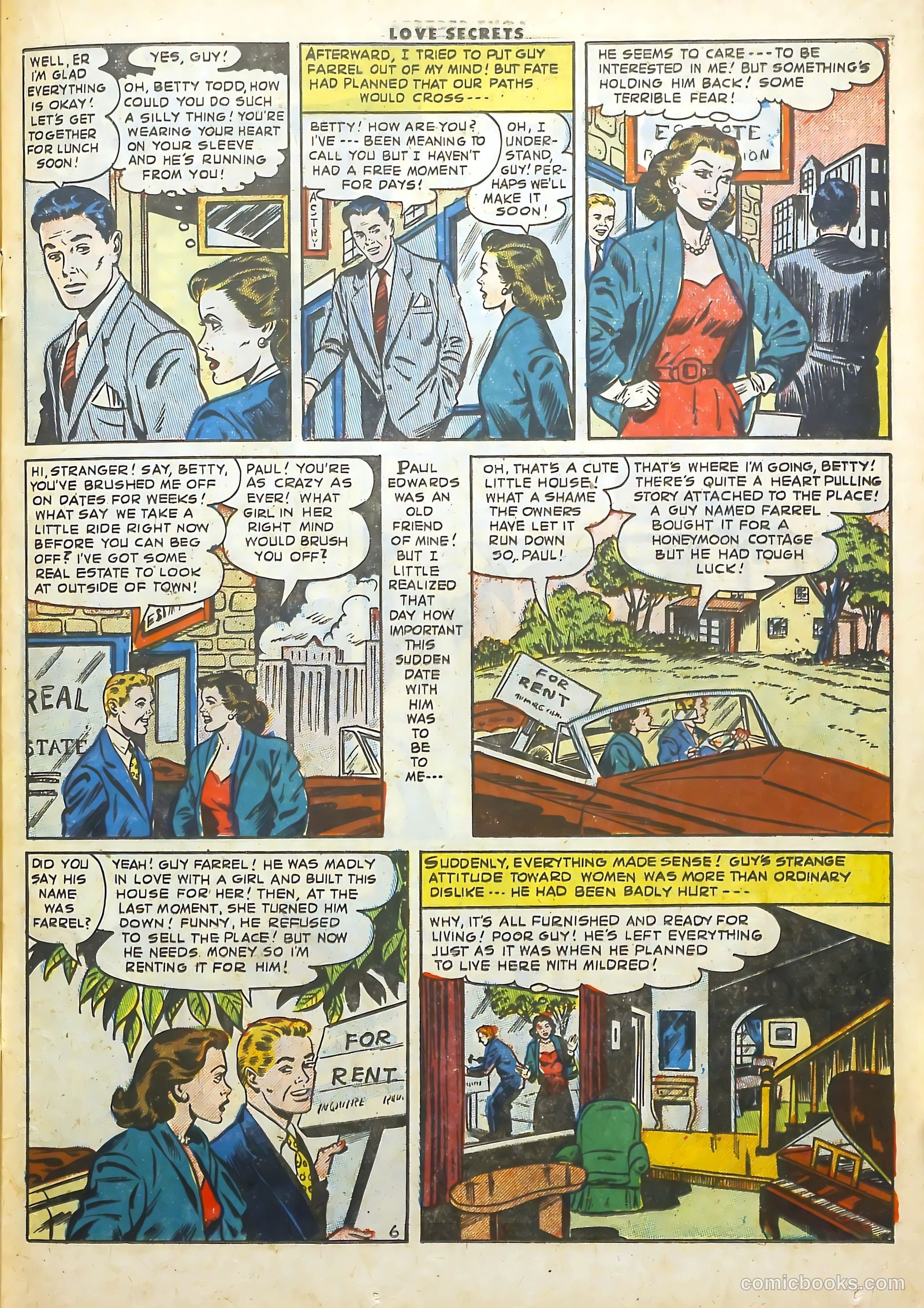 Love Secrets #37 (1954) — page 24 of 37