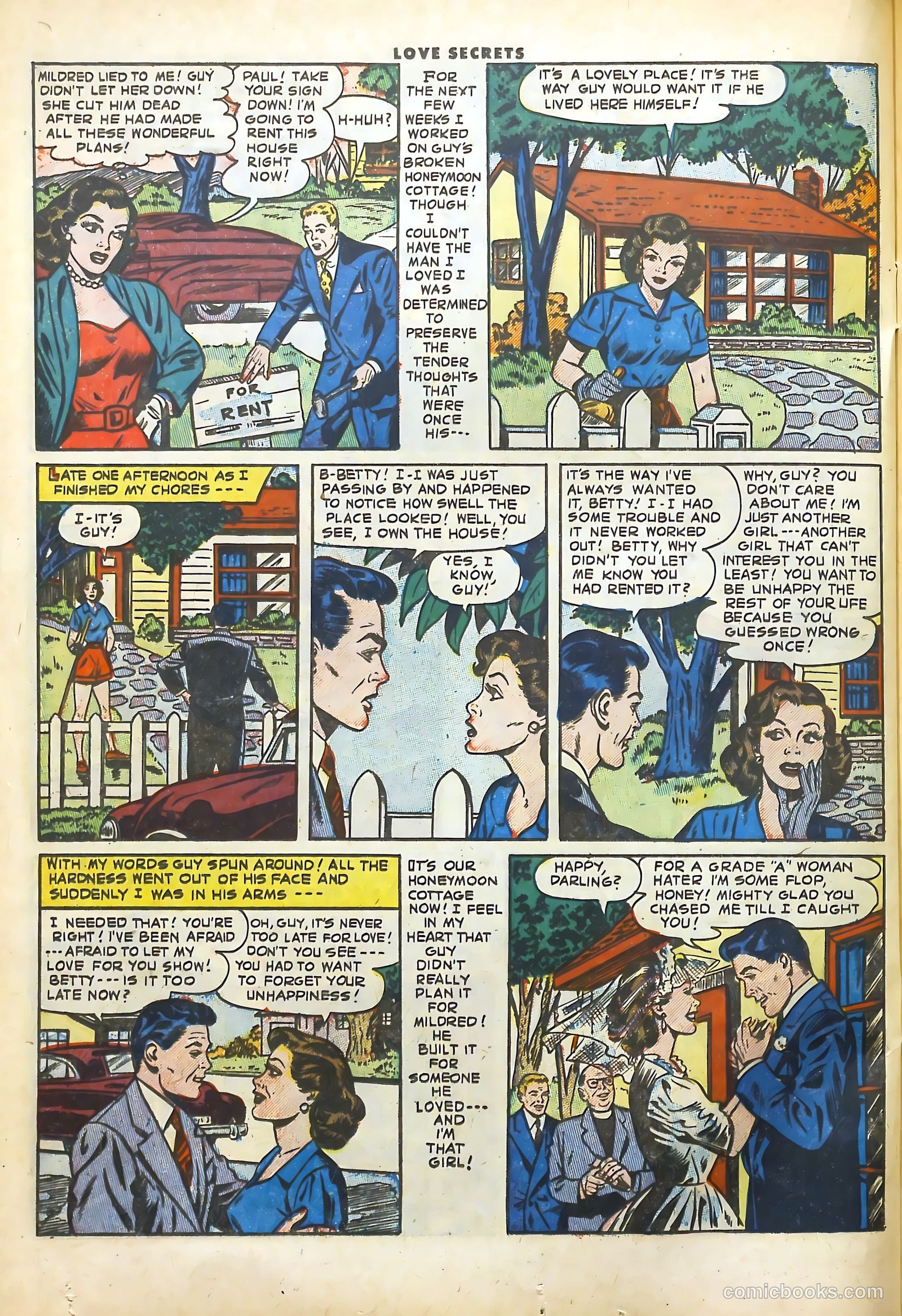 Love Secrets #37 (1954) — page 25 of 37