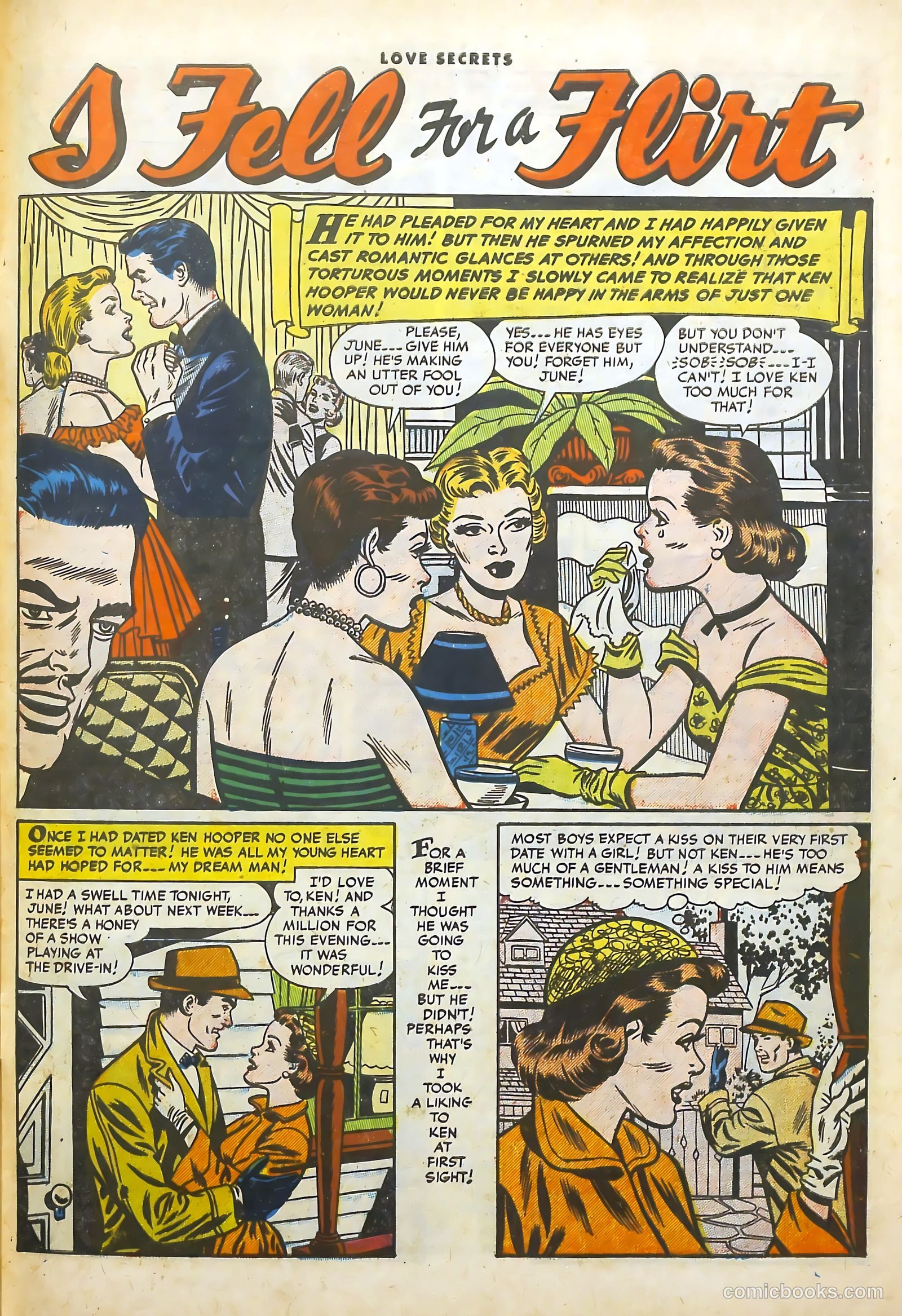 Love Secrets #37 (1954) — page 28 of 37