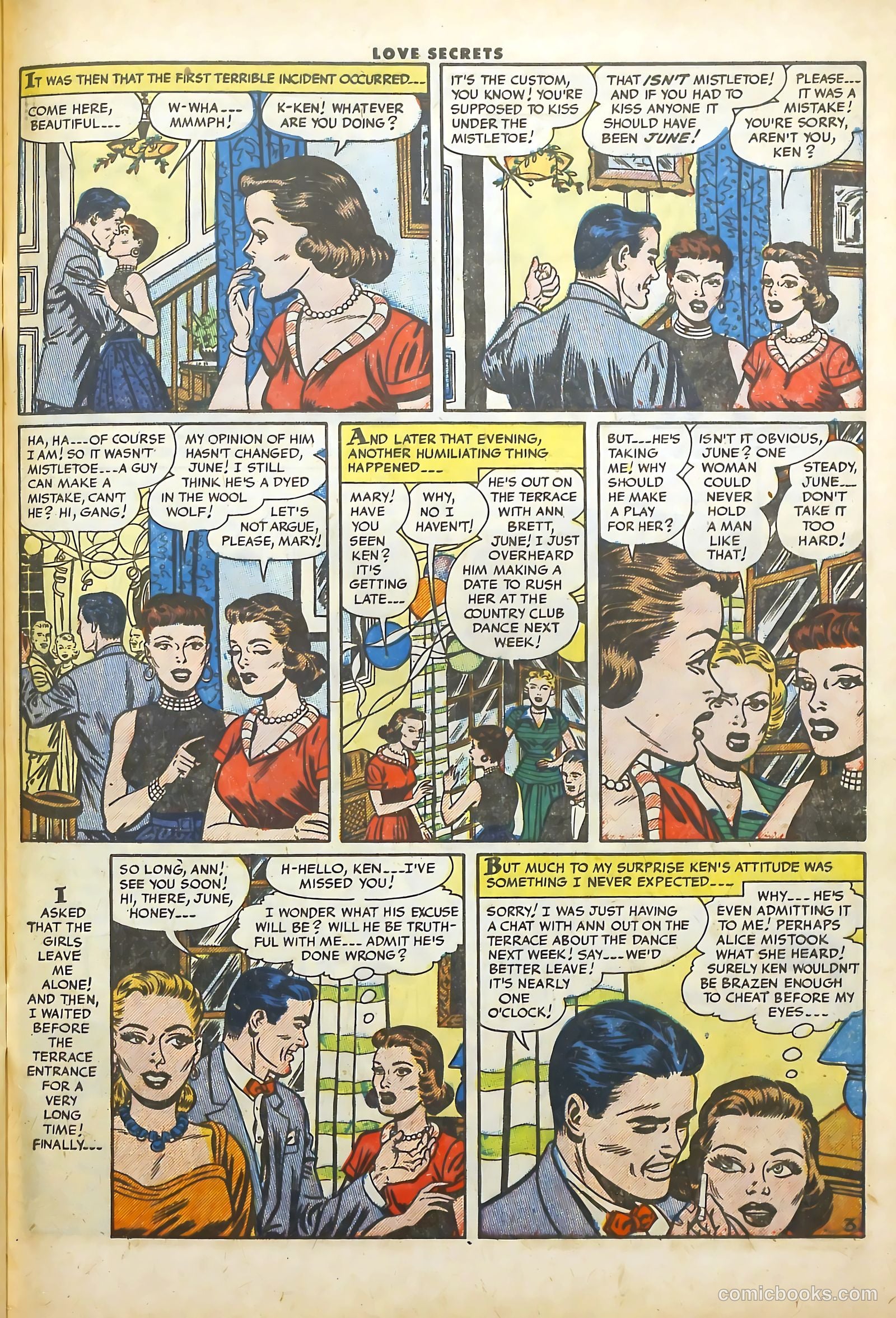 Love Secrets #37 (1954) — page 30 of 37