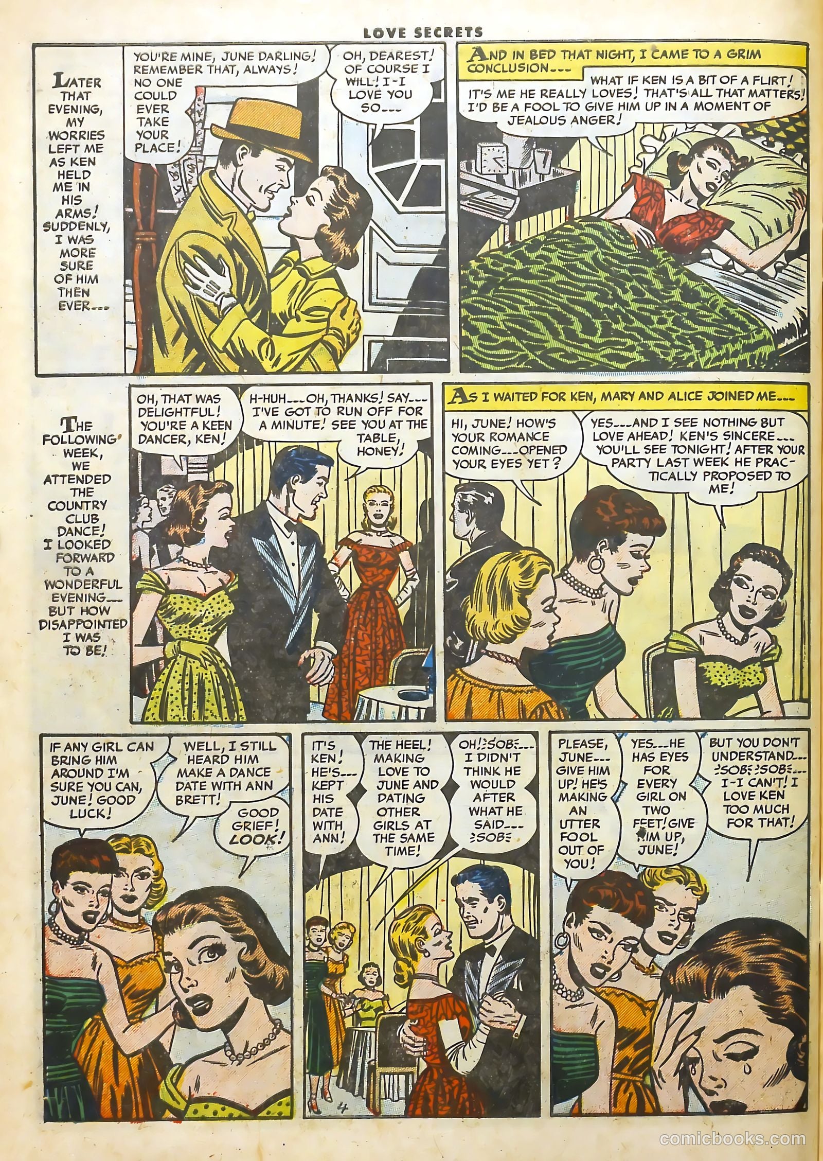 Love Secrets #37 (1954) — page 31 of 37