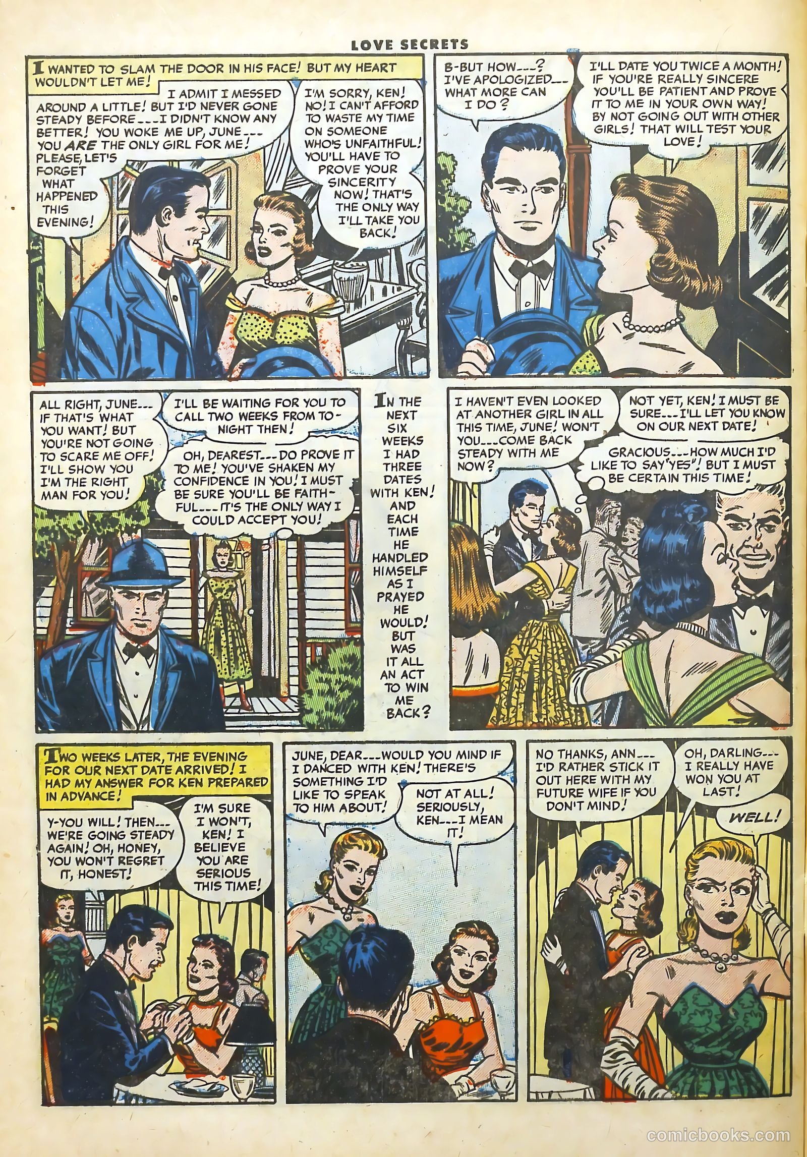 Love Secrets #37 (1954) — page 33 of 37
