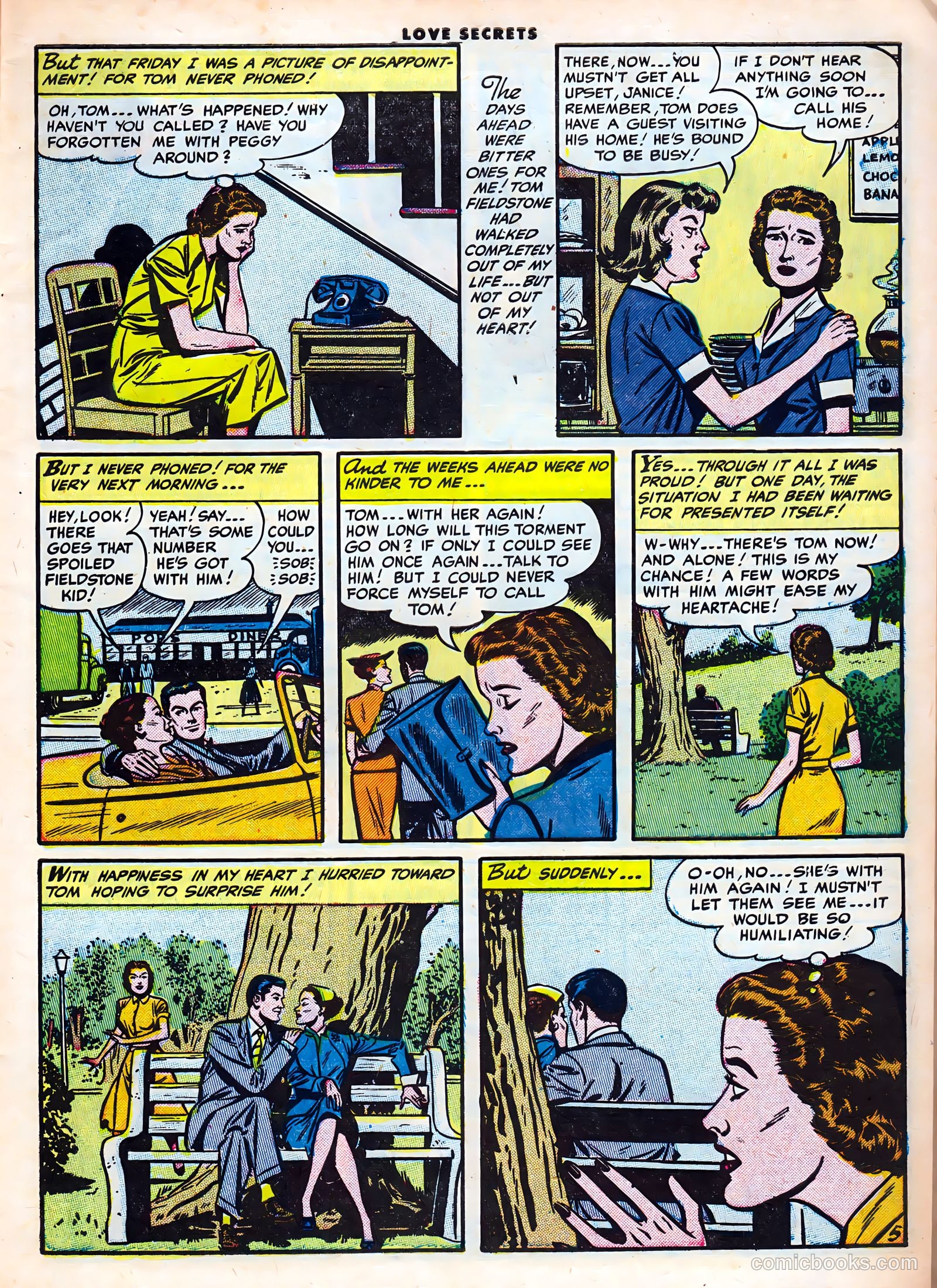 Love Secrets #38 (1954) — page 7 of 36