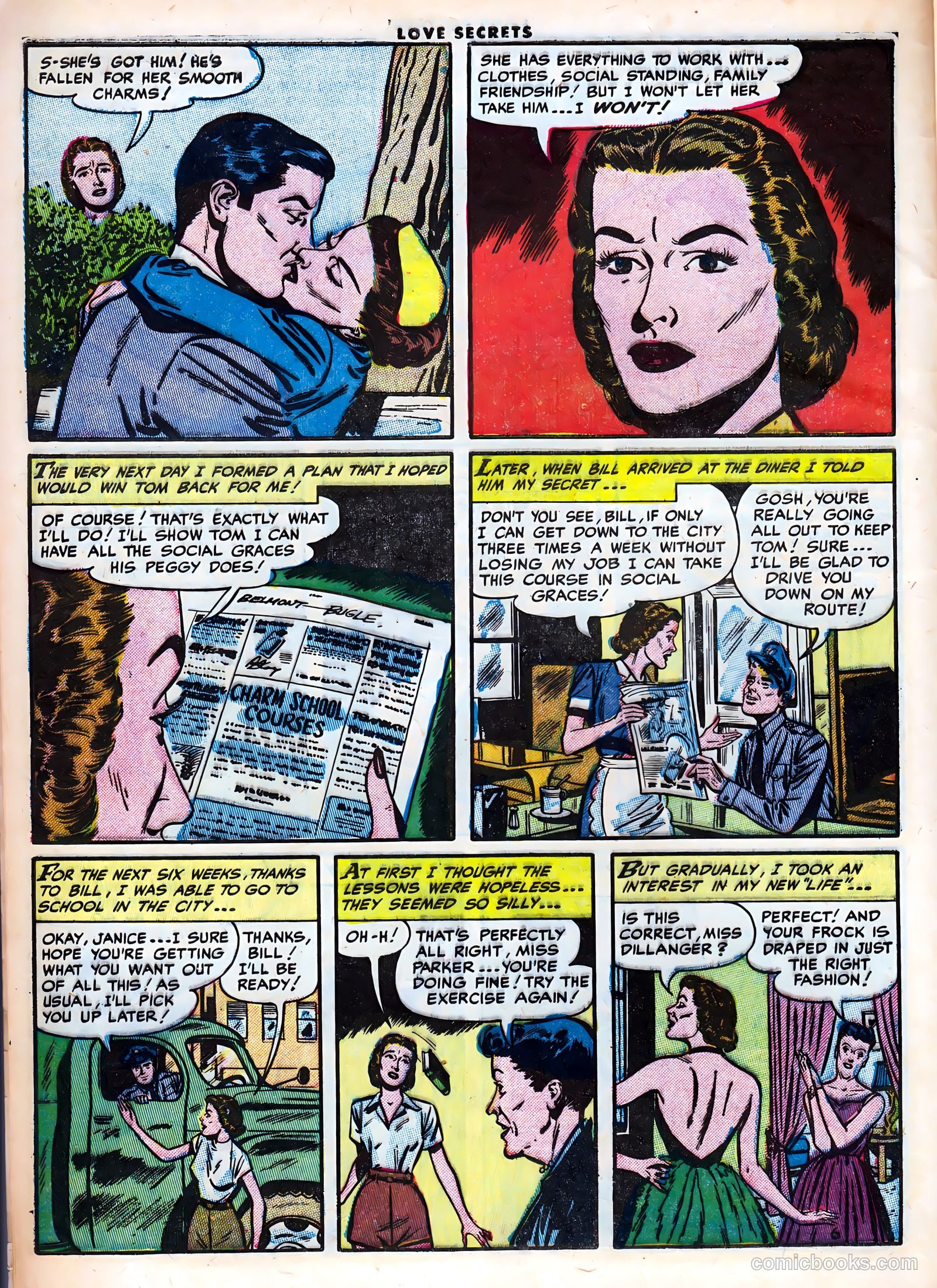 Love Secrets #38 (1954) — page 8 of 36