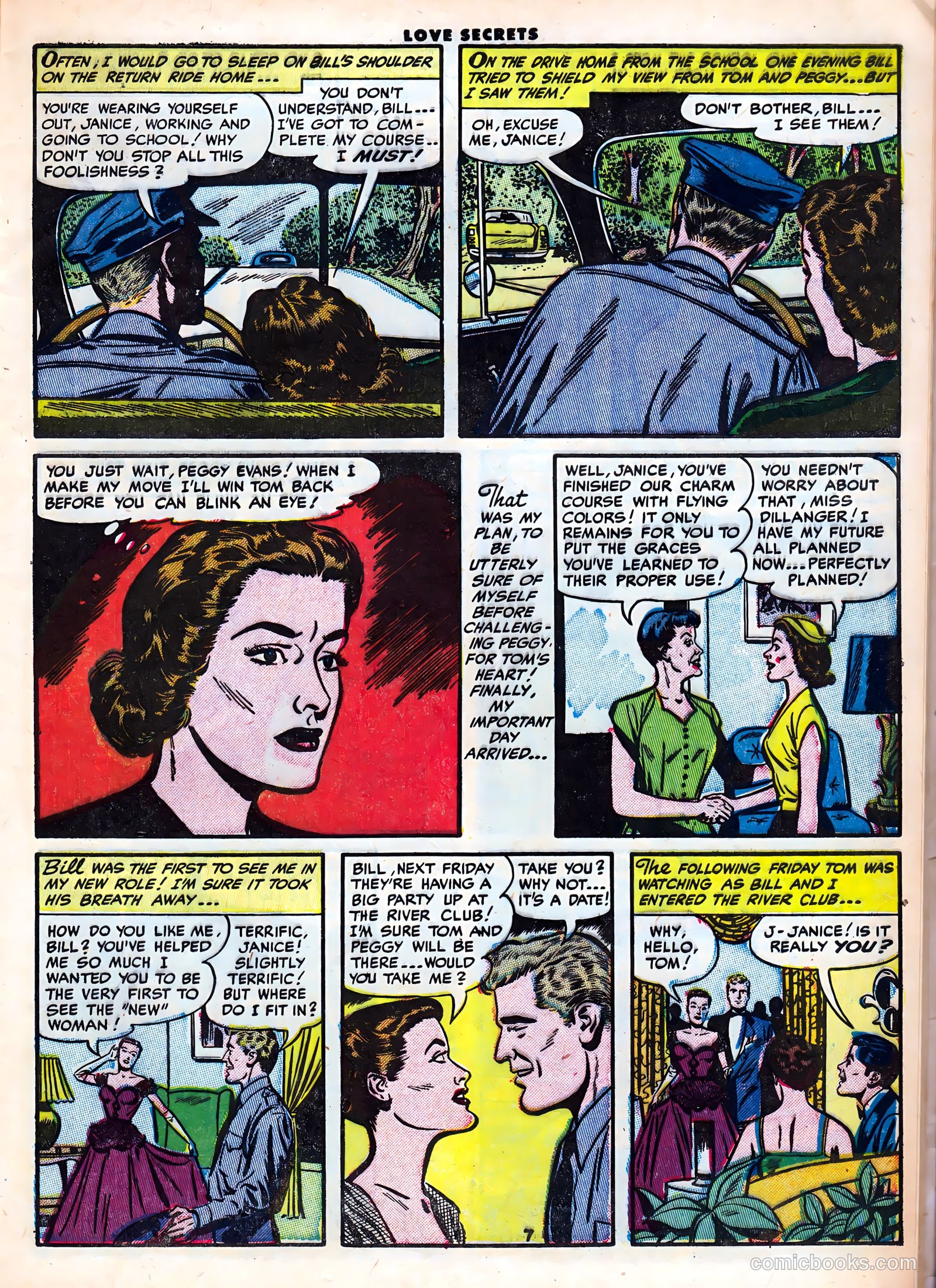 Love Secrets #38 (1954) — page 9 of 36