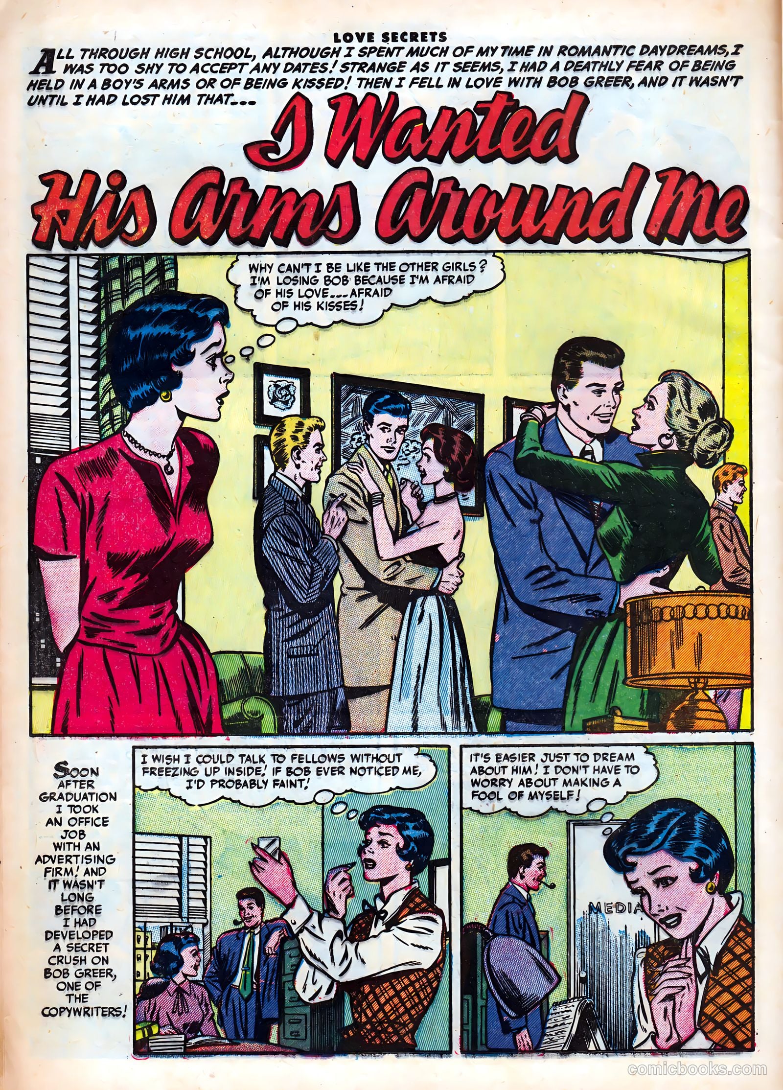 Love Secrets #38 (1954) — page 12 of 36