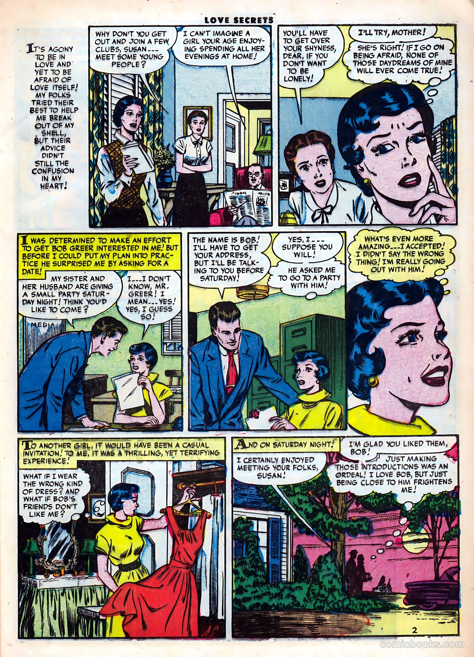 Love Secrets #38 (1954) — page 13 of 36