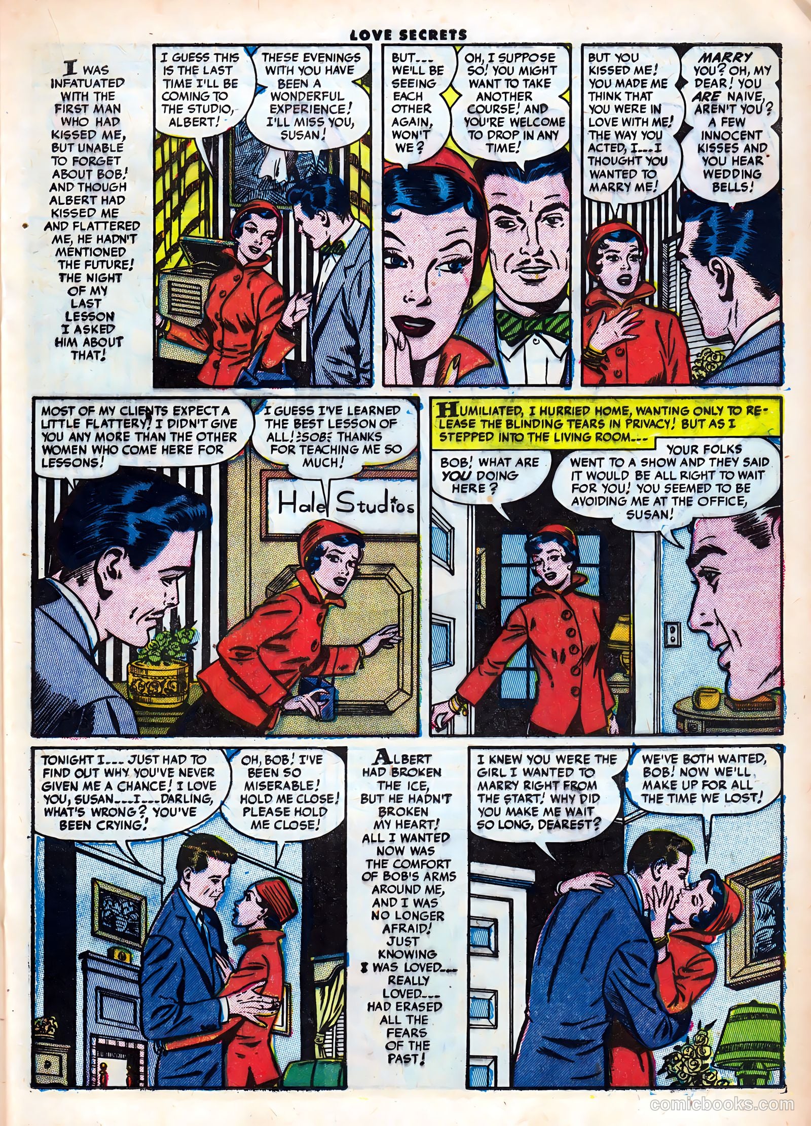 Love Secrets #38 (1954) — page 17 of 36