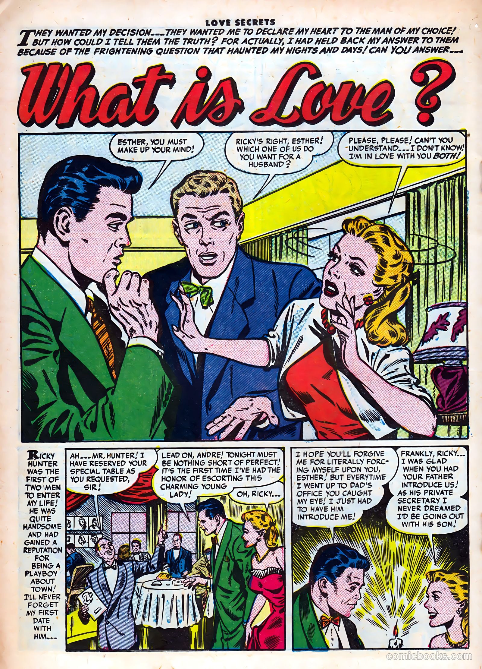 Love Secrets #38 (1954) — page 18 of 36