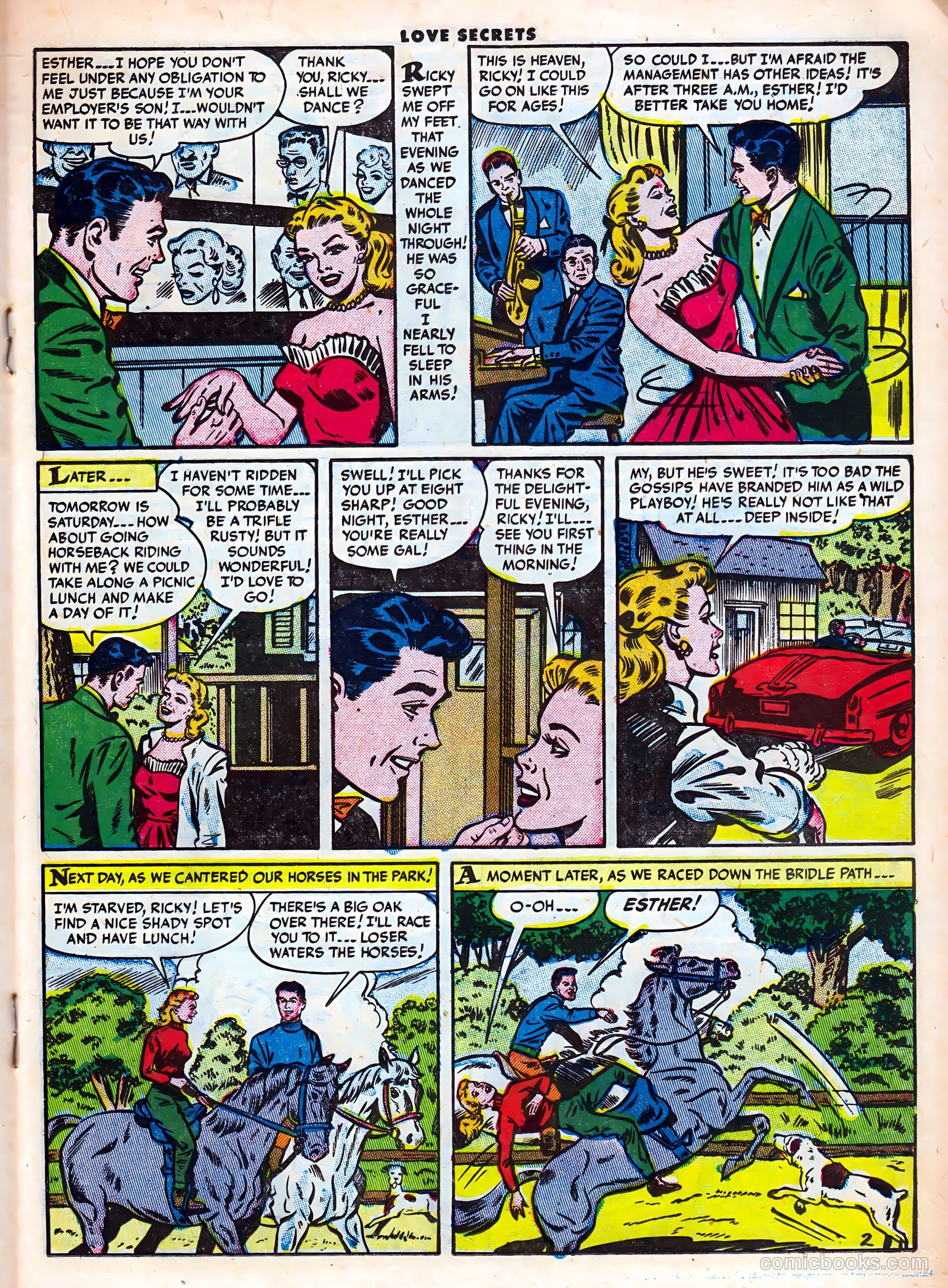 Love Secrets #38 (1954) — page 19 of 36