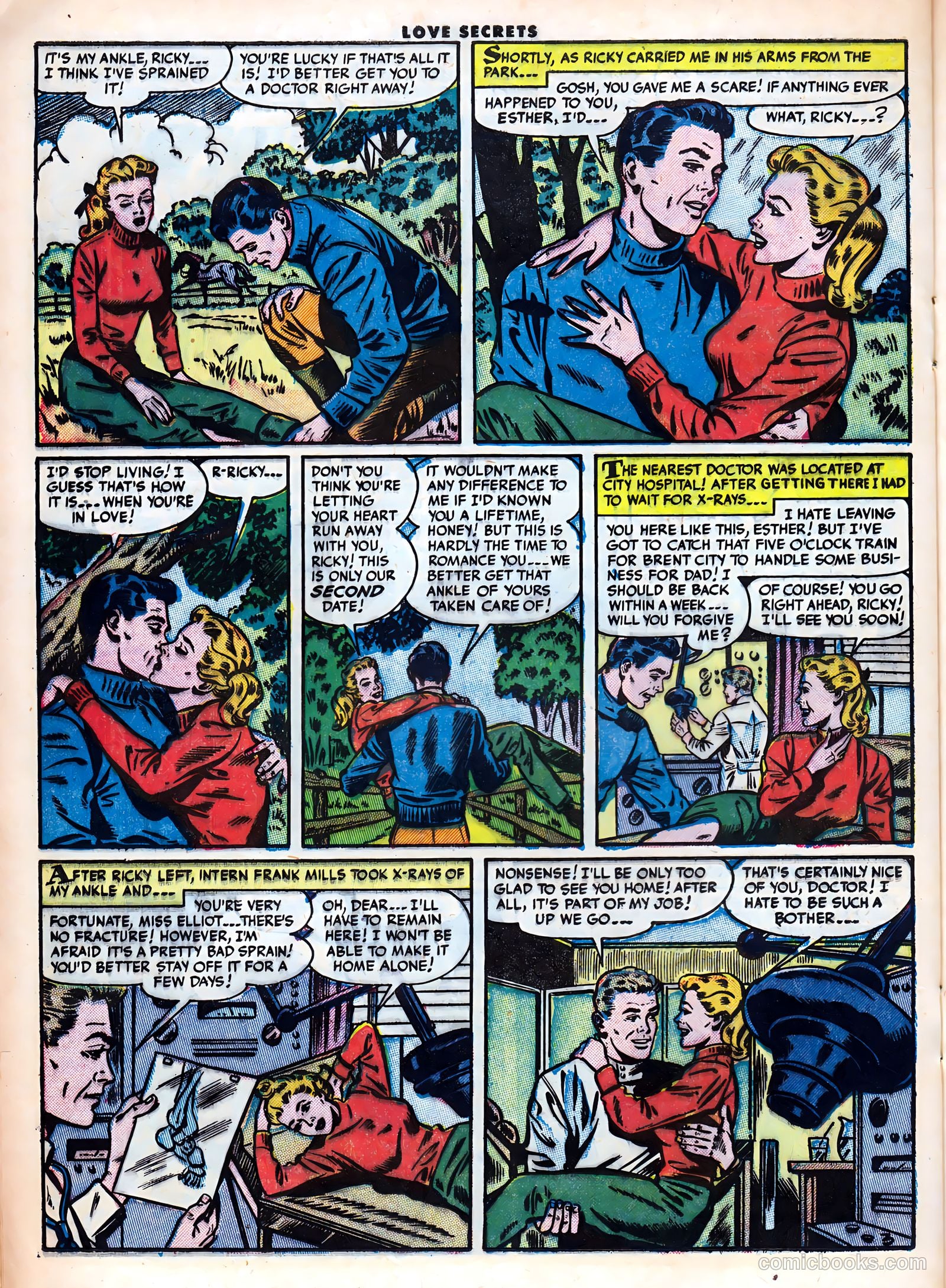 Love Secrets #38 (1954) — page 20 of 36