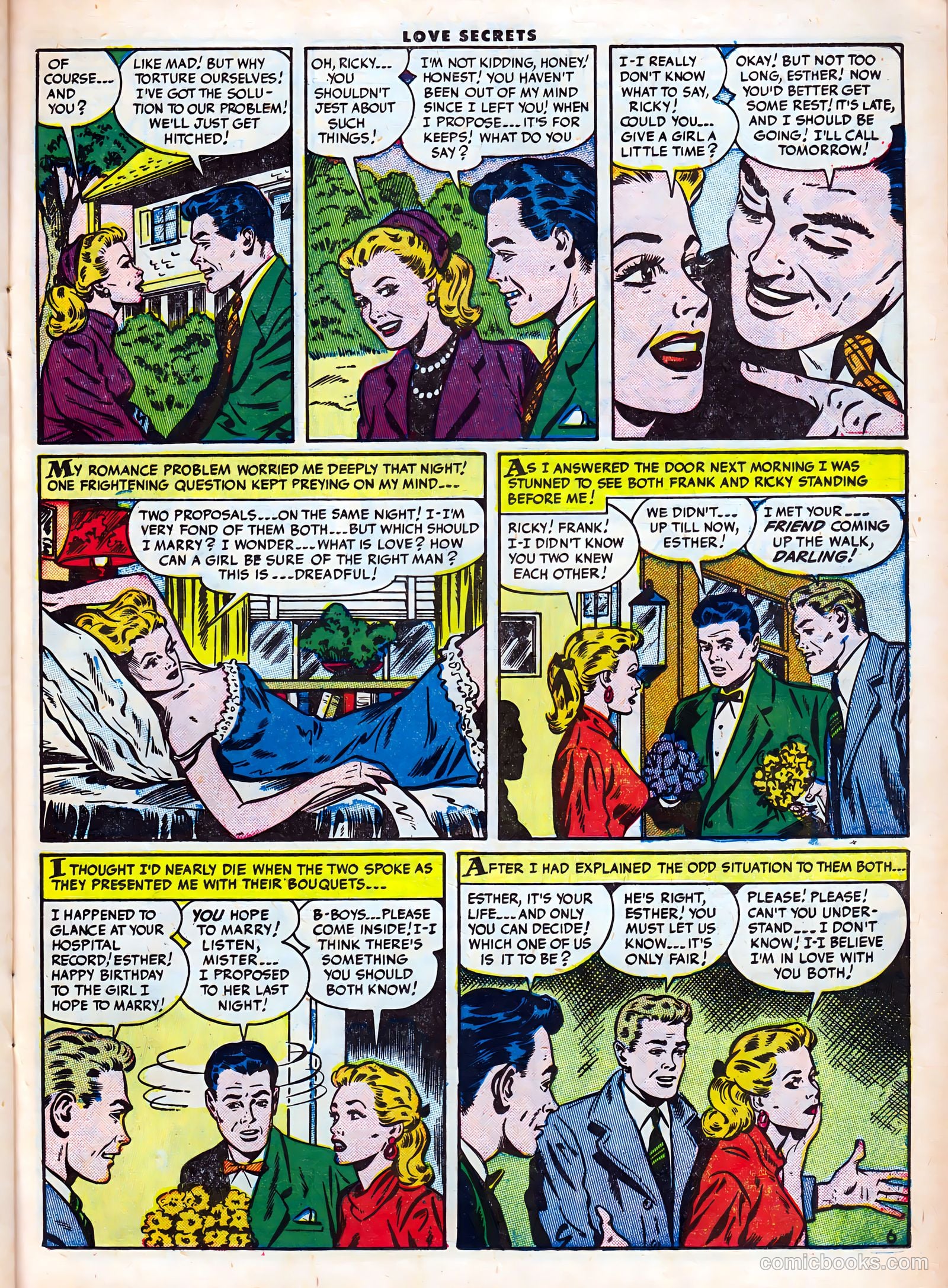 Love Secrets #38 (1954) — page 23 of 36
